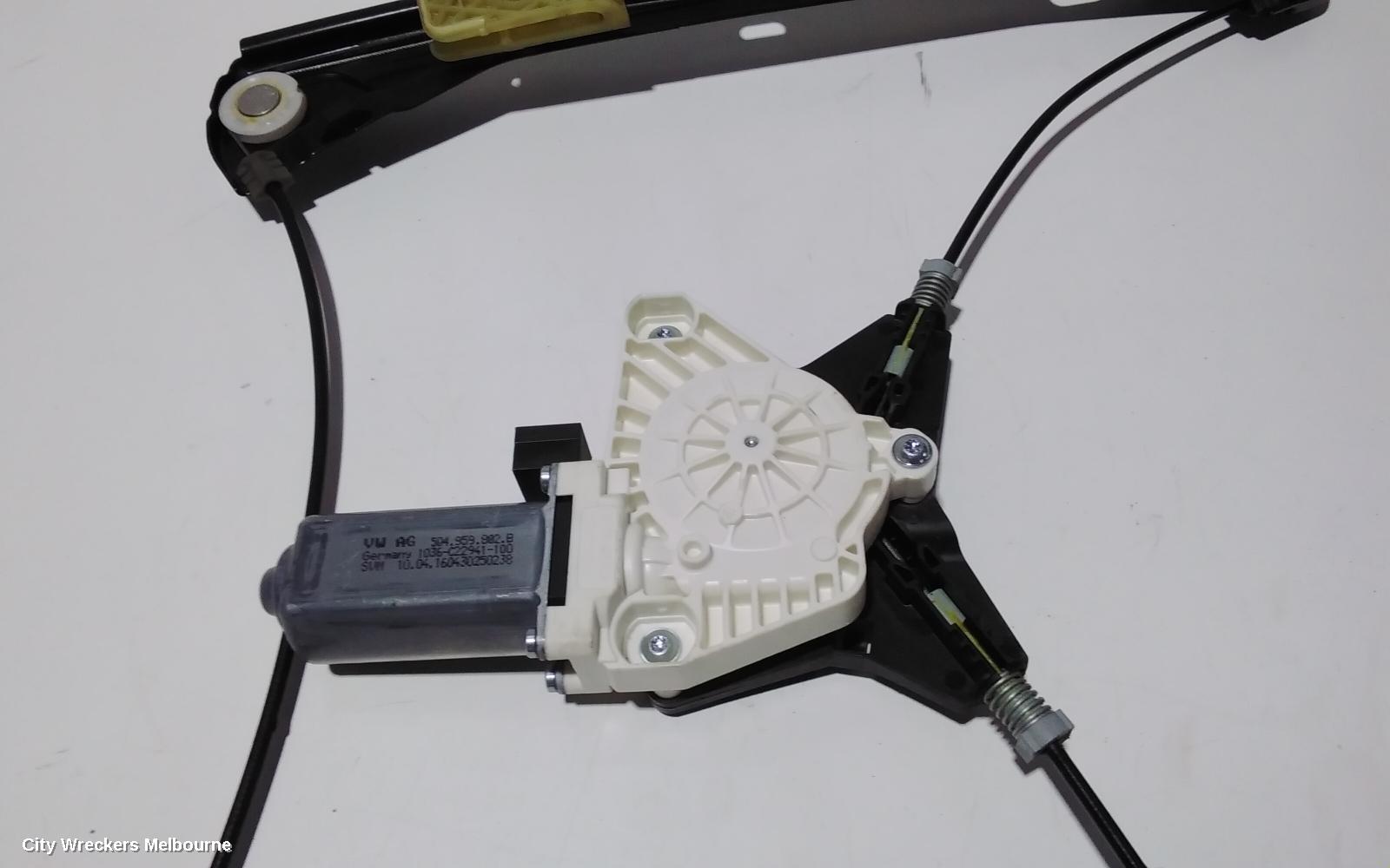 VOLKSWAGEN PASSAT RIGHT FRONT WINDOW REG/MOTOR, DOOR REG ASSY (REG AND MOTOR), B8/MK7, 06/2015 ONWARDS