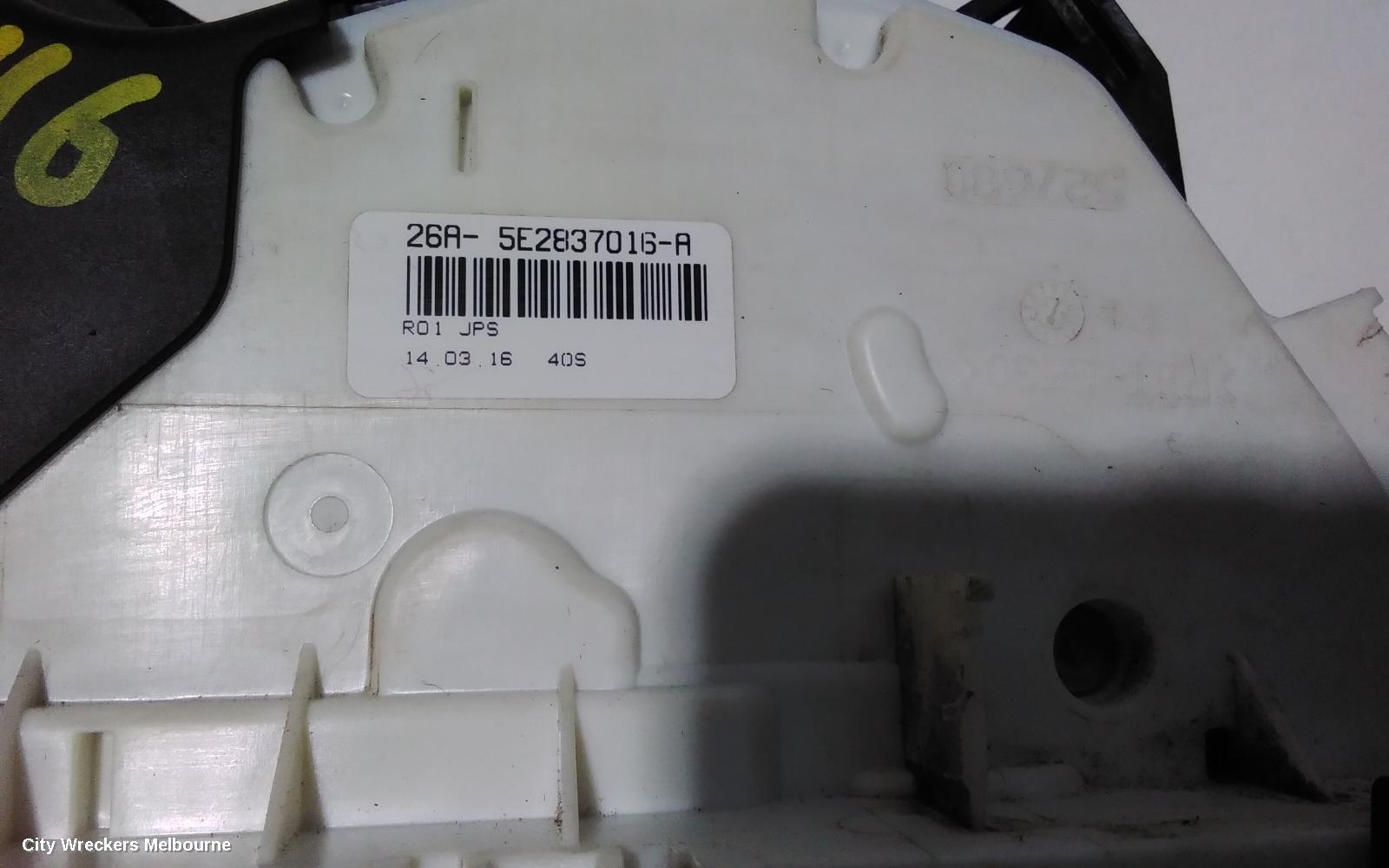 VOLKSWAGEN PASSAT DOOR/BOOT/GATE LOCK, RIGHT FRONT DOOR LOCK, B8/MK7, 06/2015 ONWARDS