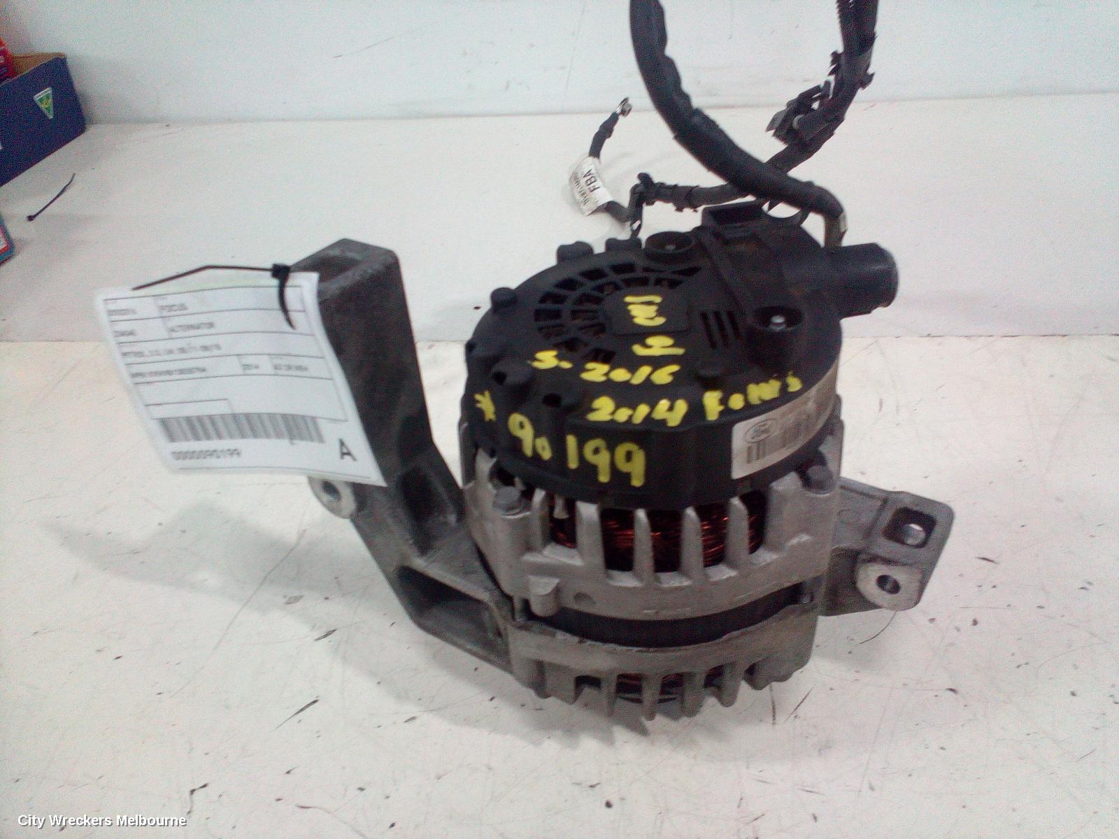 FORD FOCUS ALTERNATOR, PETROL, 2.0, LW, 05/2011 - 08/2015