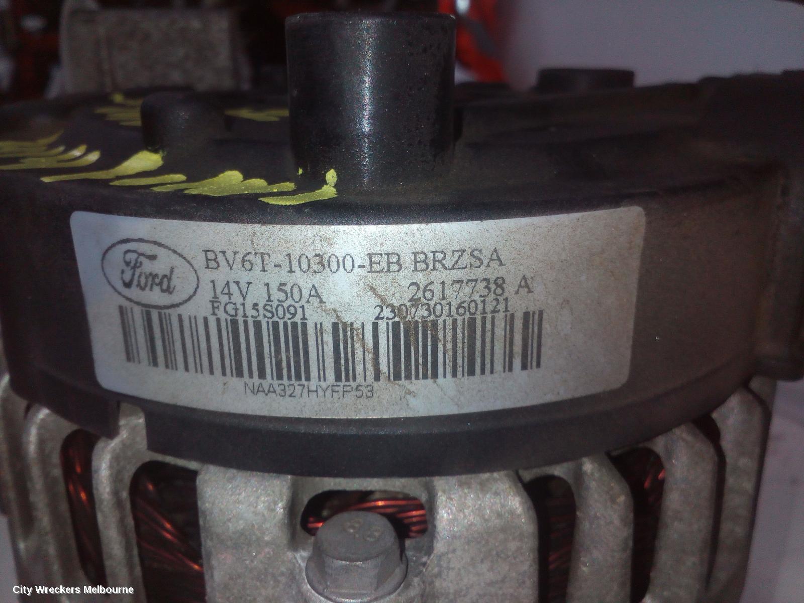 FORD FOCUS ALTERNATOR, PETROL, 2.0, LW, 05/2011 - 08/2015