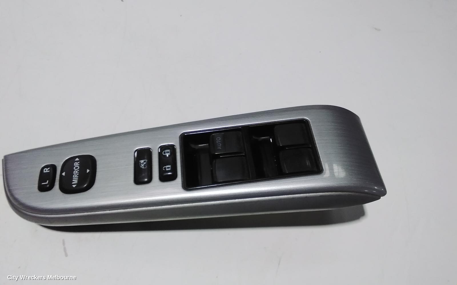 TOYOTA CAMRY PWR DR WIND SWITCH, RH FRONT (MASTER SWITCH), ASV50/AVV50, 12/2011 - 10/2017