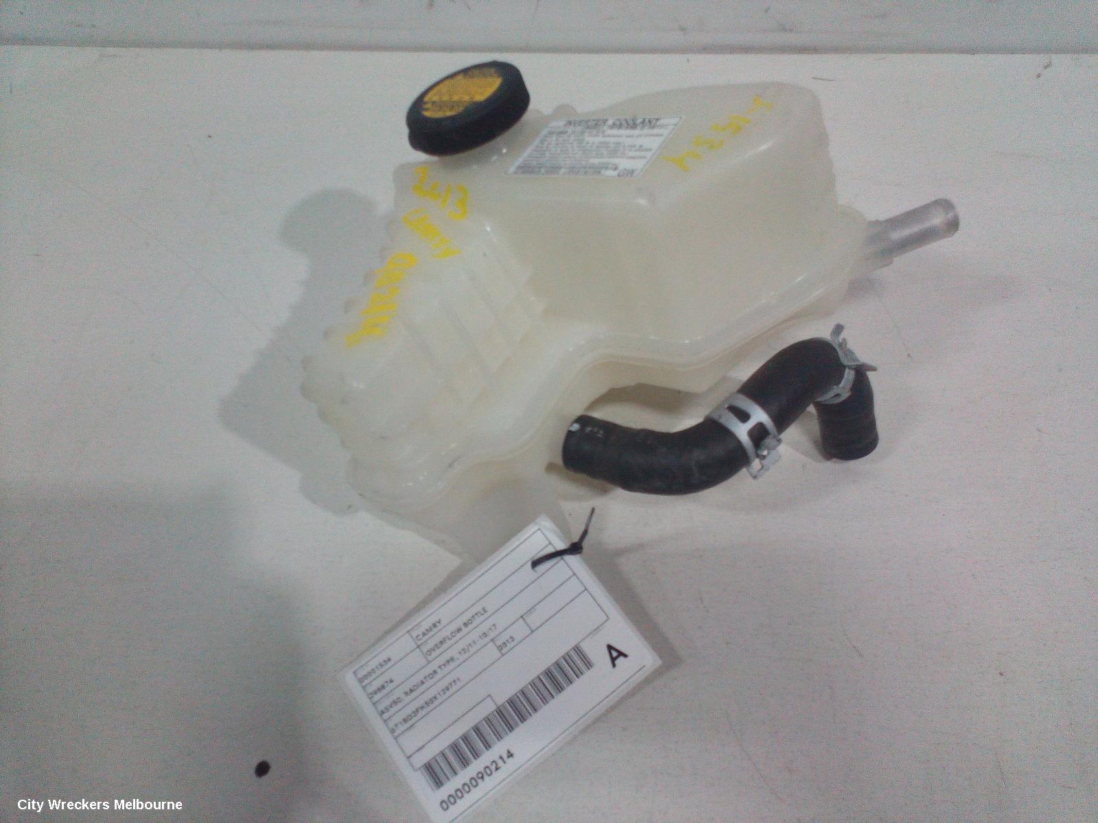 TOYOTA CAMRY OVERFLOW BOTTLE, ASV50, RADIATOR TYPE, 12/2011 - 10/2017