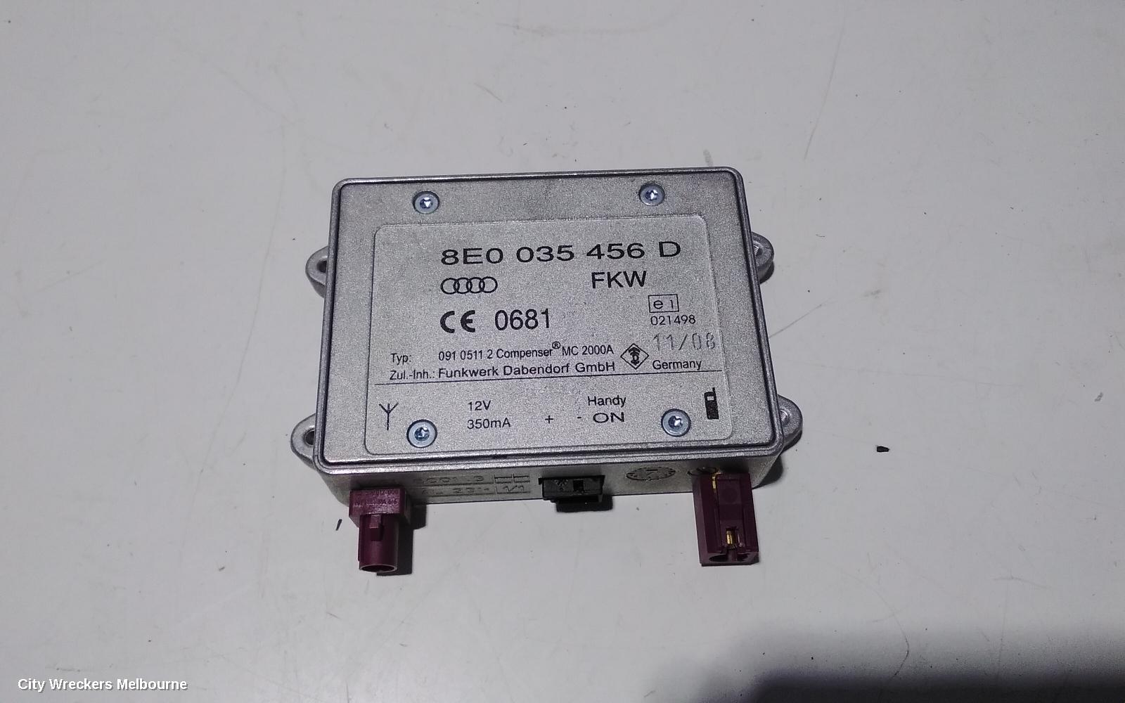 AUDI Q7, 4L, 09/2006 - 08/2015, 8E0 035 456 D AMPLIFIER ANTENNA AMPLIFIER : 90227