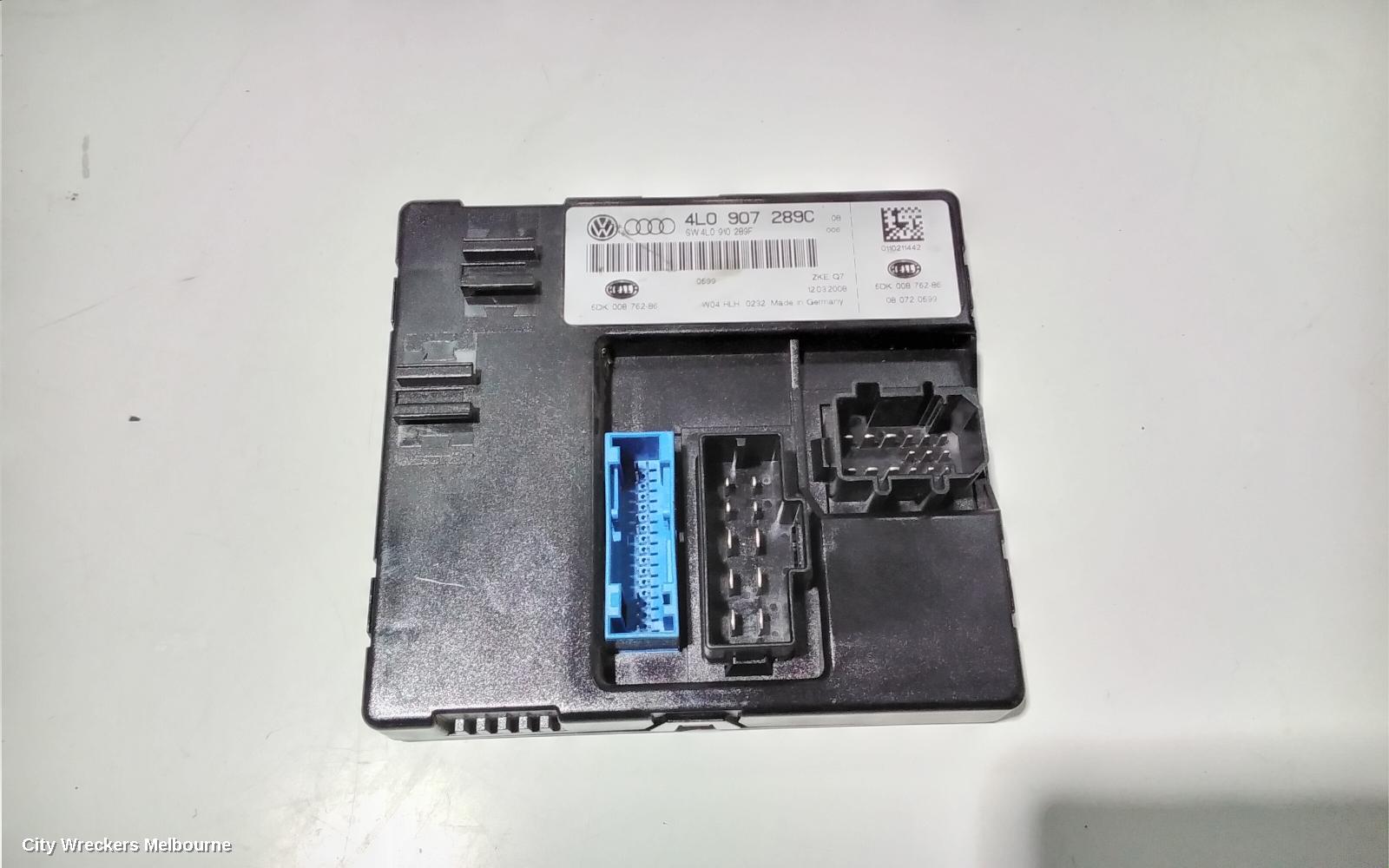 AUDI Q7 ECU, ENGINE ECU, 4.2, PETROL, BAR CODE, DUAL ECU (PAIR), ECU ONLY, 4L, 09/2006 - 08/2010
