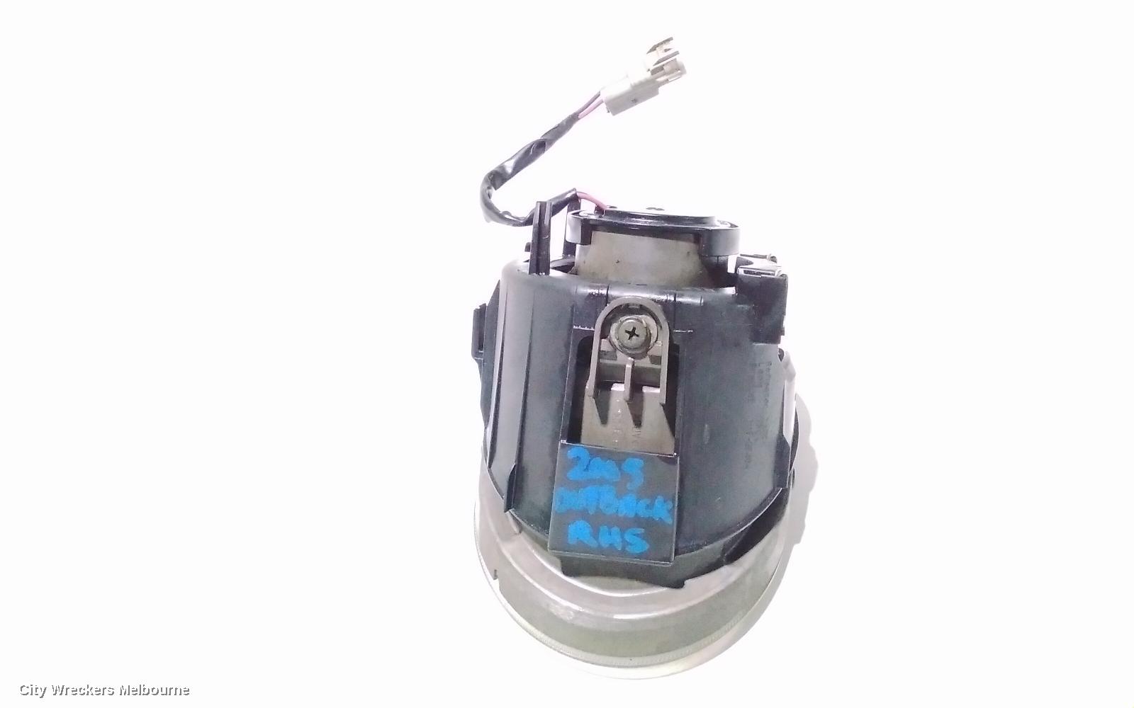 SUBARU OUTBACK RIGHT INDICATOR/FOG/SIDE, BUMPER FOGLAMP, 4TH GEN, KOITO LENS# 114-20759, 09/2003 - 08/2009