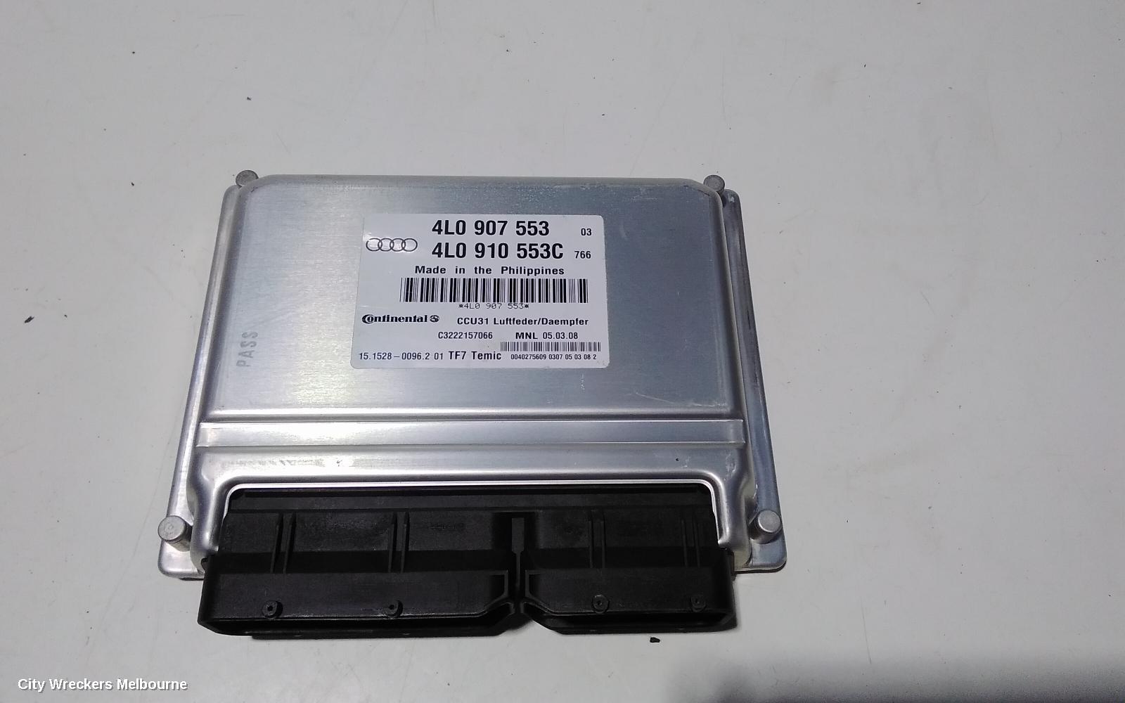 AUDI Q7, 4L, 09/2006 - 08/2015, 4L0 910 553 C    ECU SUSPENSION CONTROL AUDI Q7 CONTINENTAL: 90255