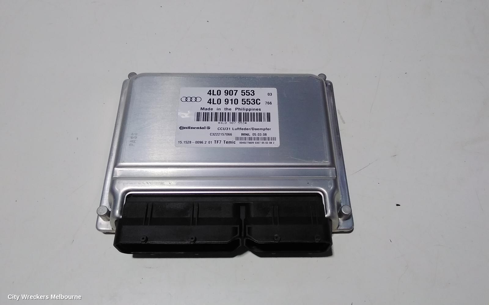 AUDI Q7, 4L, 09/2006 - 08/2015, 4L0 910 553 C    ECU SUSPENSION CONTROL AUDI Q7 CONTINENTAL: 90255