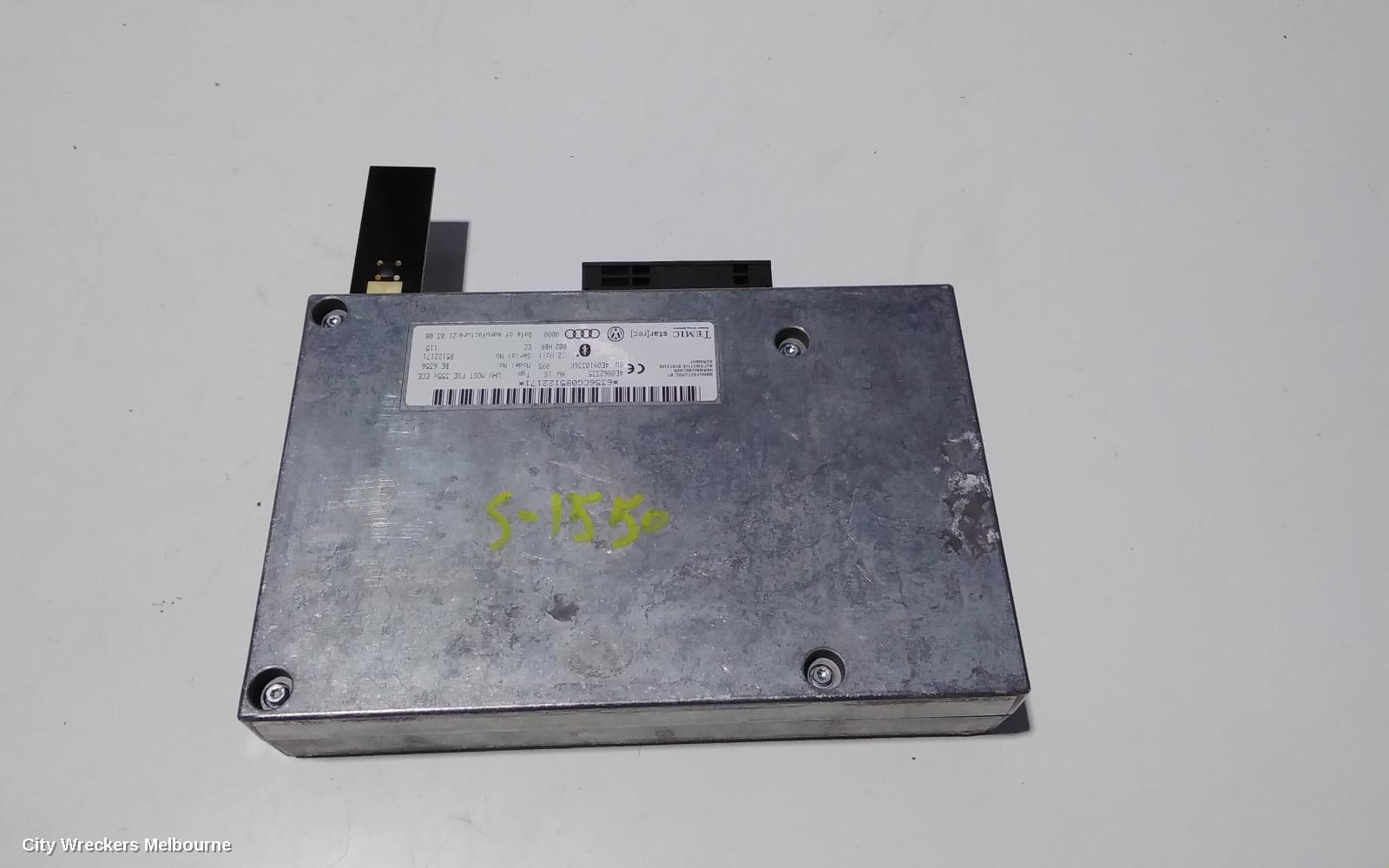 AUDI Q7 RADIO/CD/DVD/SAT/TV, BLUETOOTH MODULE***USE ECU PART TYPE***