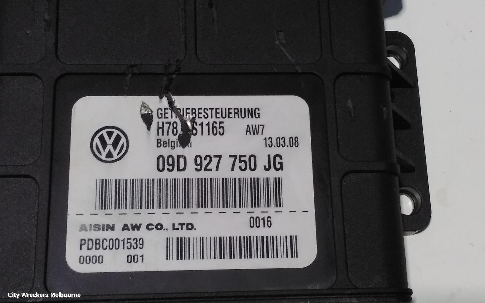 AUDI Q7 ECU, TRANSMISSION ECU, 4L, 09/2006 - 08/2015