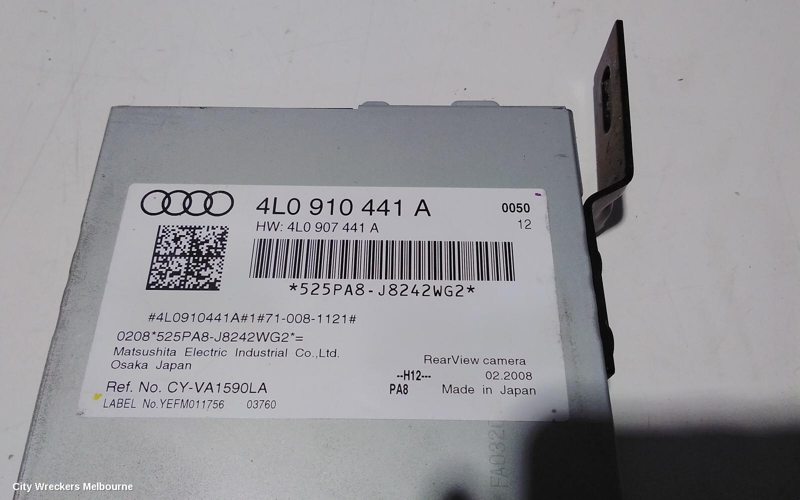 AUDI Q7, 4L, 09/2006 - 08/2015, 4L0 907 441 A  REVERSE CAMERA CONTROL UNIT MODULE: 90256
