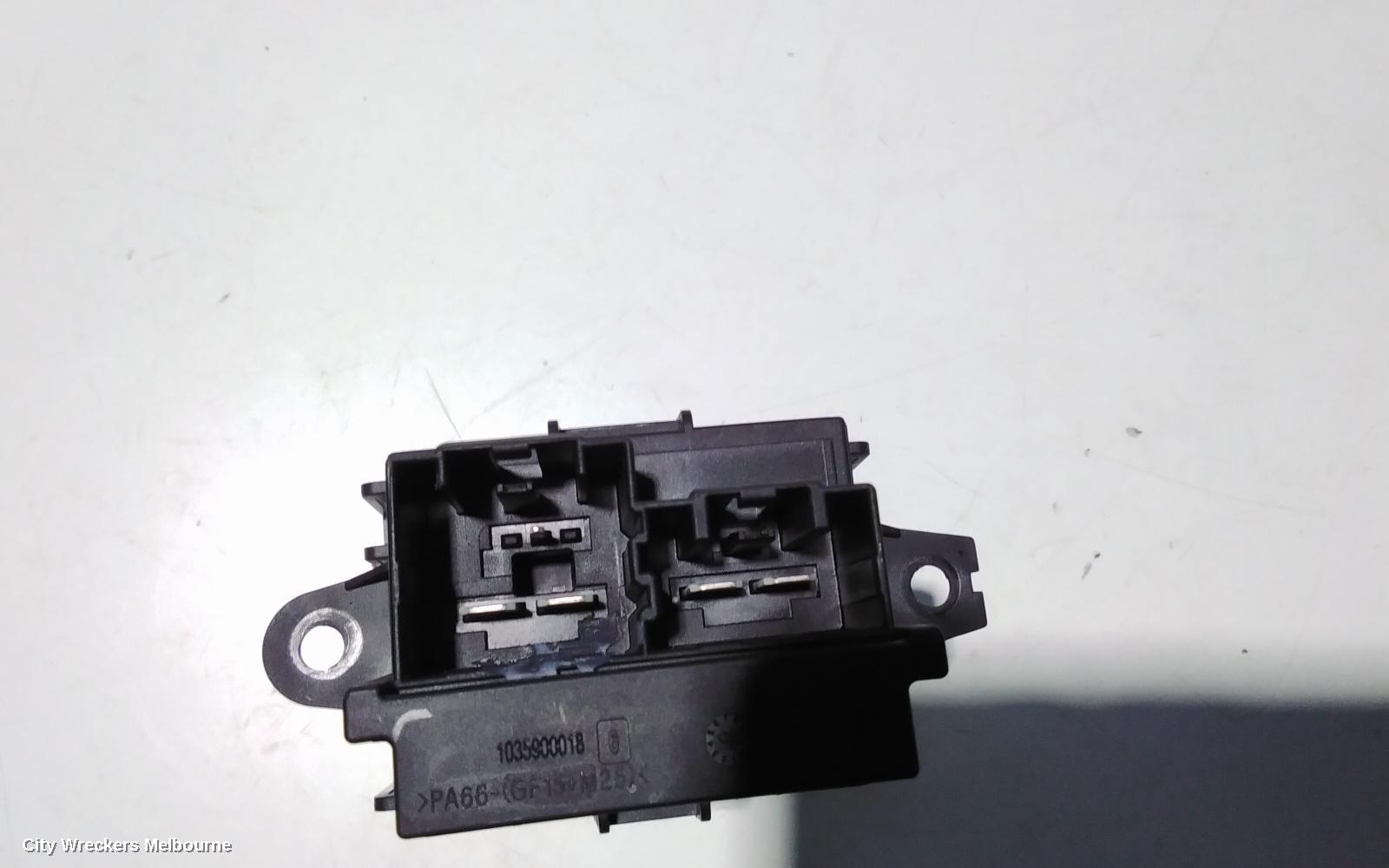 HOLDEN INSIGNIA FAN SPEED RESISTOR, GA, 02/2015 - 01/2017