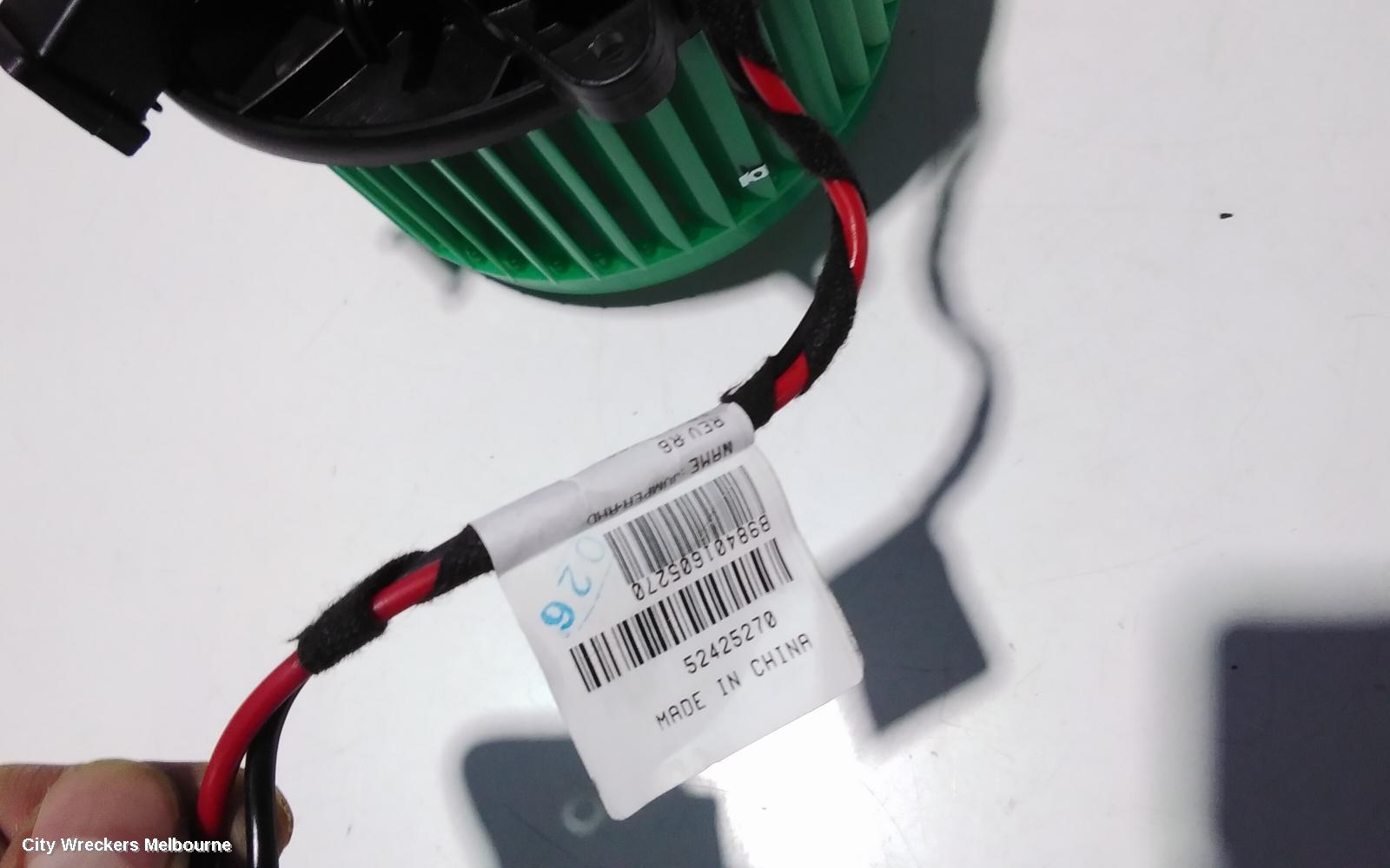 HOLDEN INSIGNIA HEATER FAN MOTOR, GA, 02/2015 - 01/2017