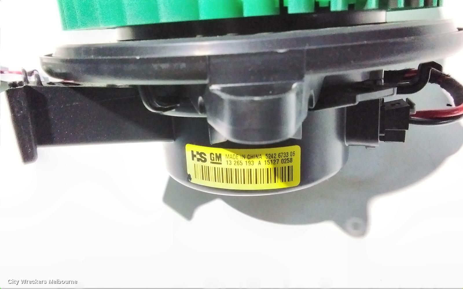 HOLDEN INSIGNIA HEATER FAN MOTOR, GA, 02/2015 - 01/2017