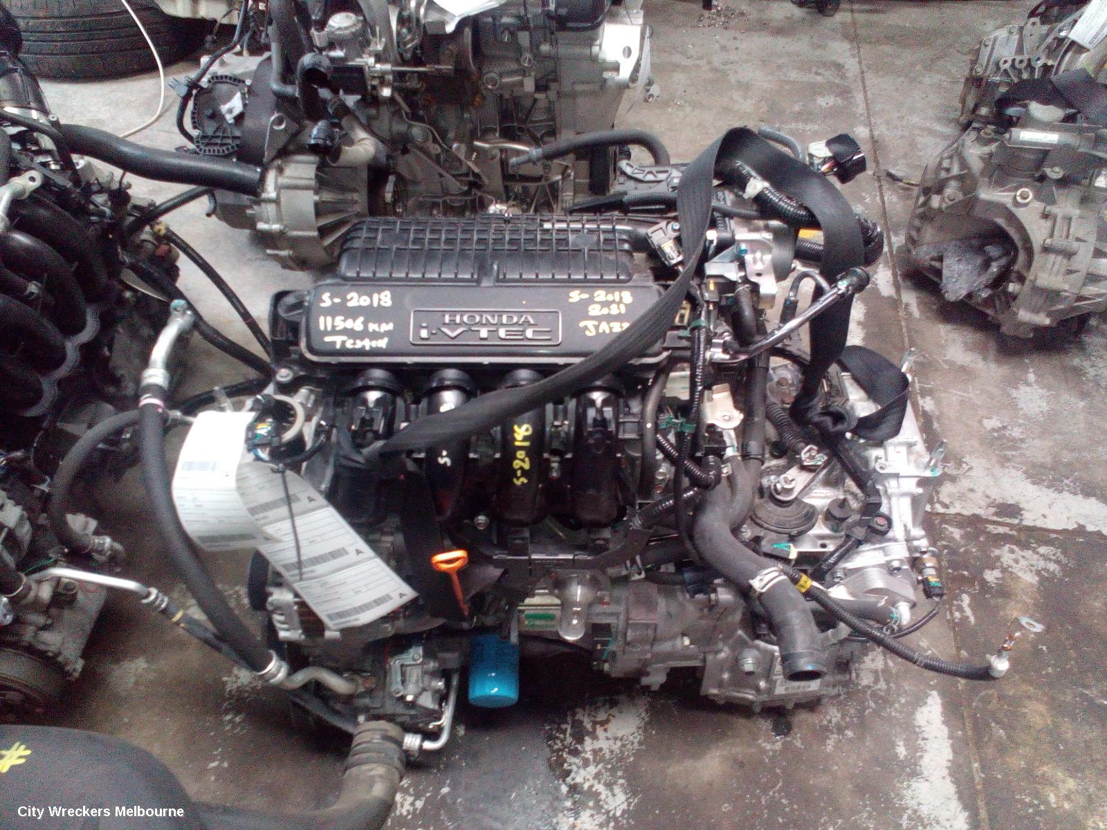 HONDA JAZZ ENGINE, 1.5, GK/GF, 07/2014 - 12/2020