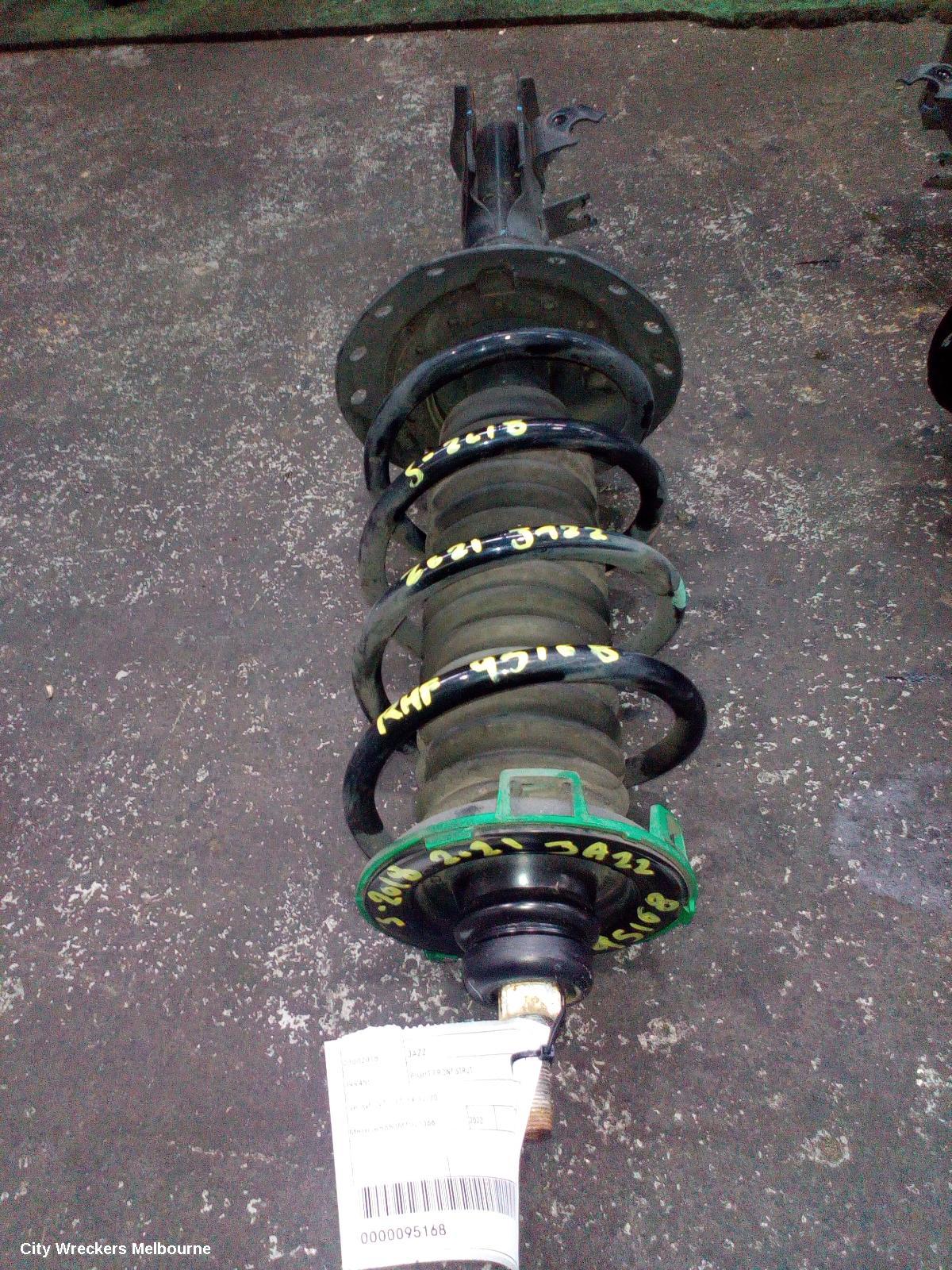 HONDA JAZZ RIGHT FRONT STRUT, GK/GF, VTI, 07/2014 - 12/2020