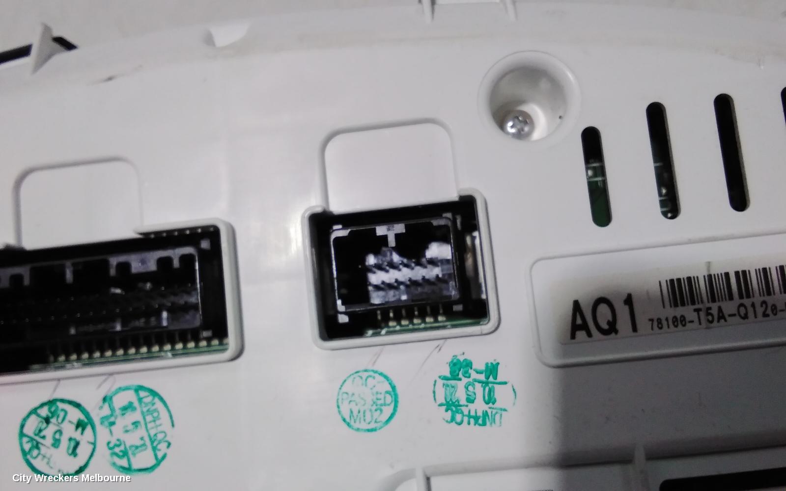 HONDA JAZZ INSTRUMENT CLUSTER, 1.5, AUTO T/M, GK/GF, 07/2014 - 12/2020