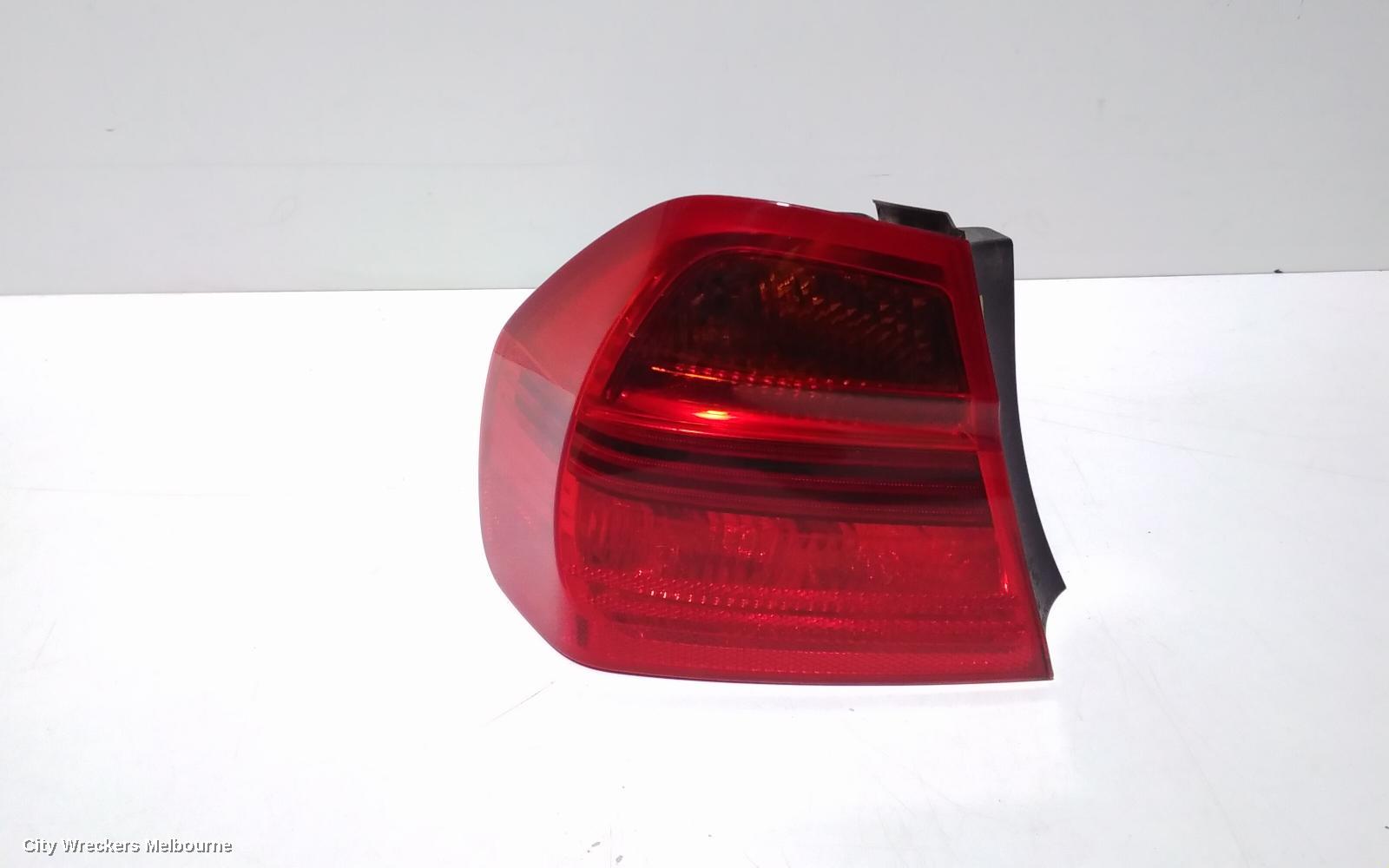 BMW 3 SERIES LEFT TAILLIGHT, E90, SEDAN, NON LED TYPE, 03/2005 - 10/2008