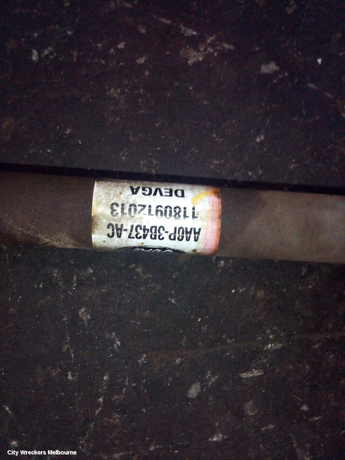 FORD FIESTA LEFT DRIVESHAFT, MANUAL T/M, PETROL, WS-WT (VIN MNB), 07/2008 - 08/2013