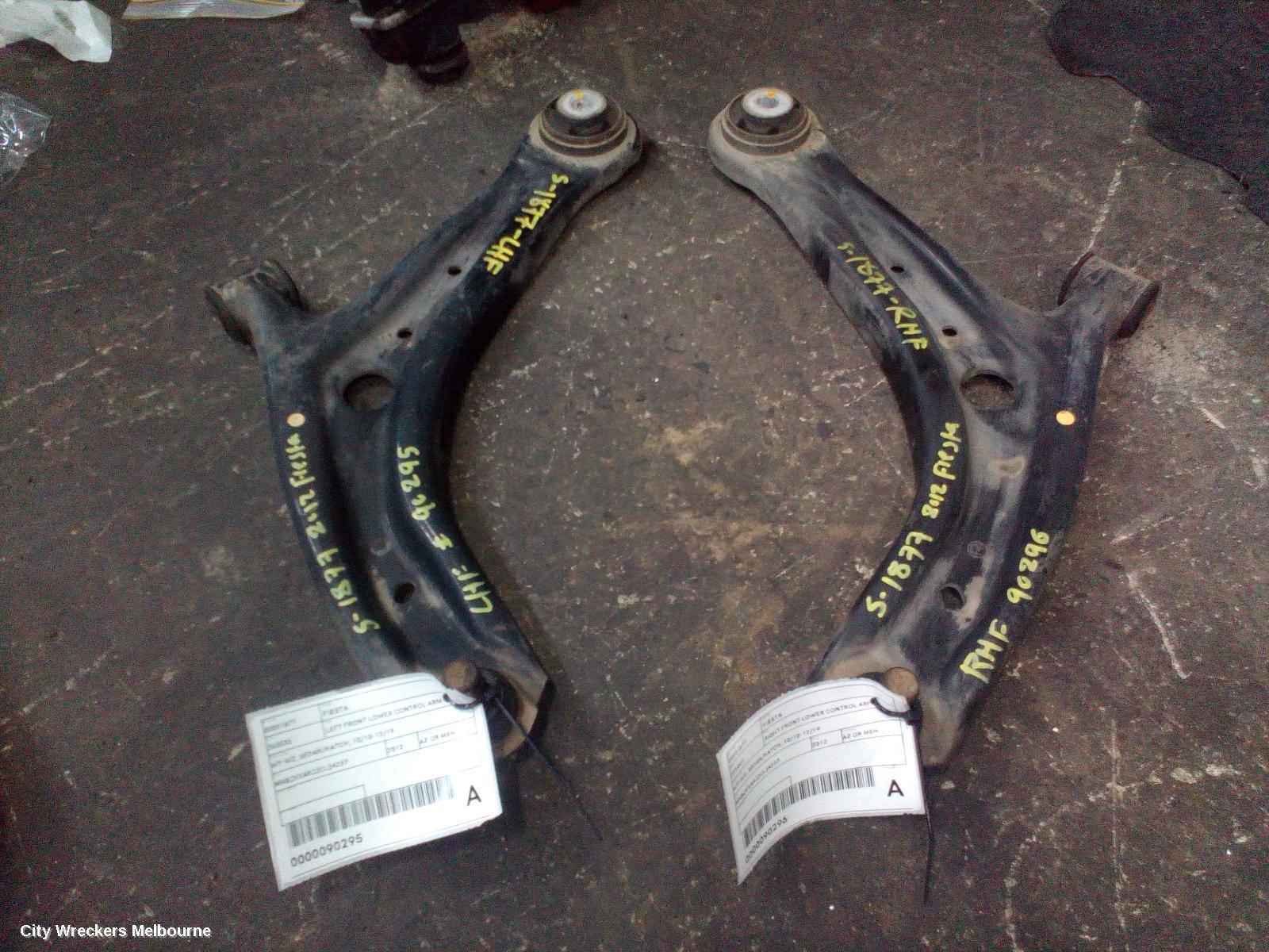 FORD FIESTA LEFT FRONT LOWER CONTROL ARM, WT-WZ, SEDAN/HATCH, 10/2010 - 12/2019