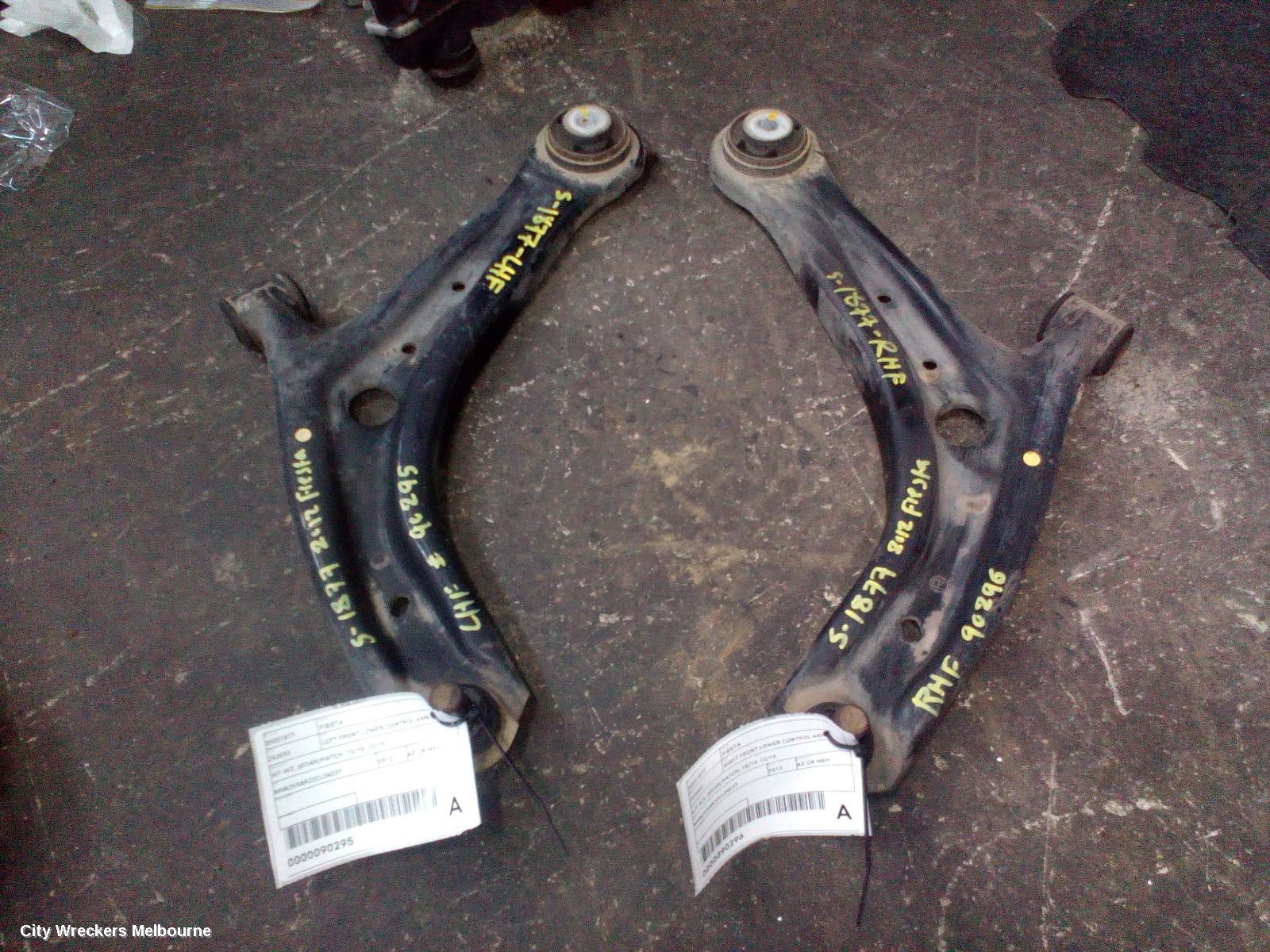 FORD FIESTA RIGHT FRONT LOWER CONTROL ARM, WT-WZ, SEDAN/HATCH, 10/2010 - 12/2019