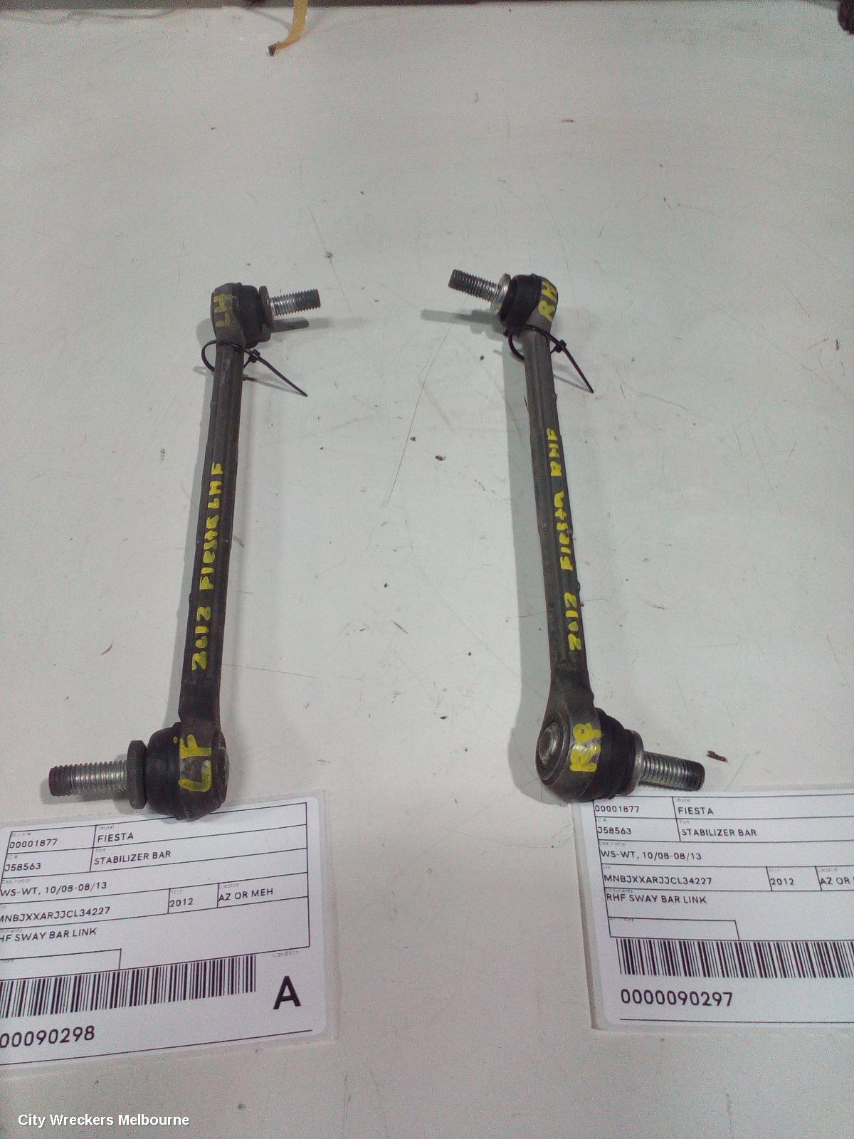 FORD FIESTA STABILISER BAR, WS-WT, 10/2008 - 08/2013