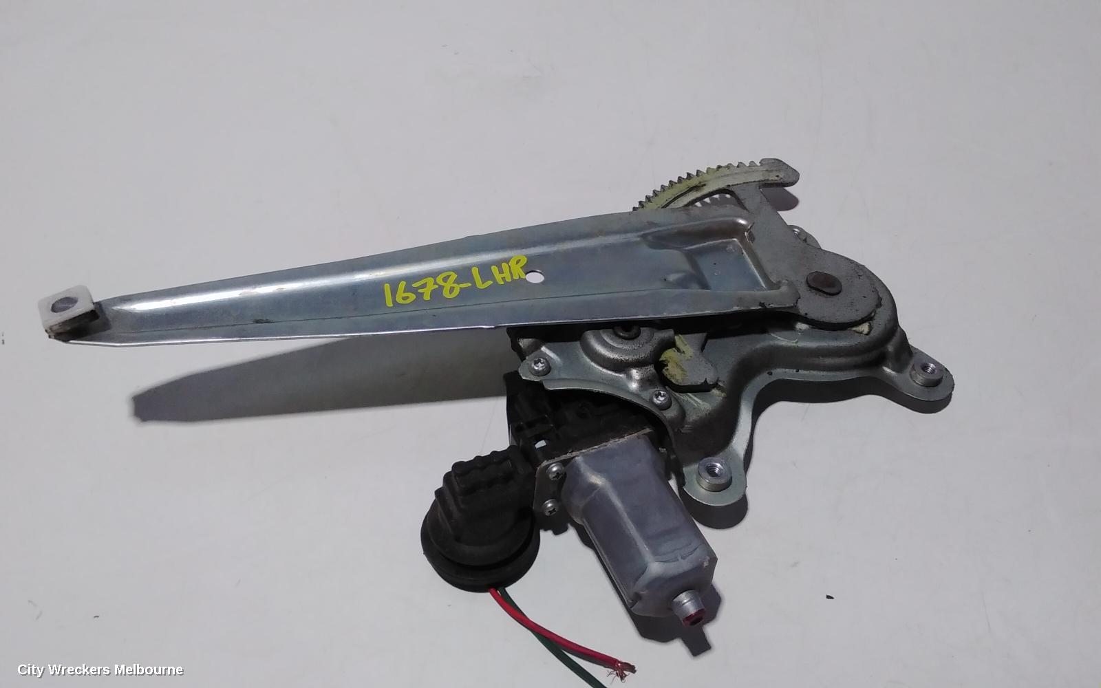 TOYOTA RAV4 LEFT REAR WND REG/MOTOR, ACA33, POWER, 11/2005 - 11/2012