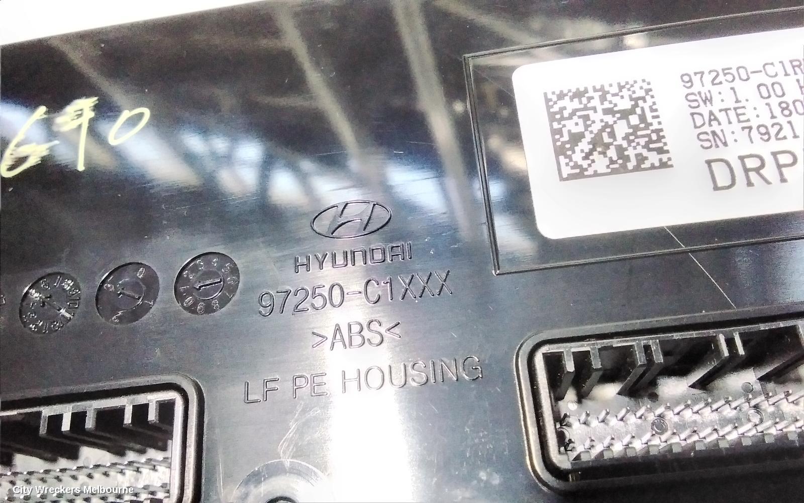 HYUNDAI SONATA HEATER/AC CONTROLS, CLIMATE CONTROL TYPE, LF, 08/2017 - 01/2020