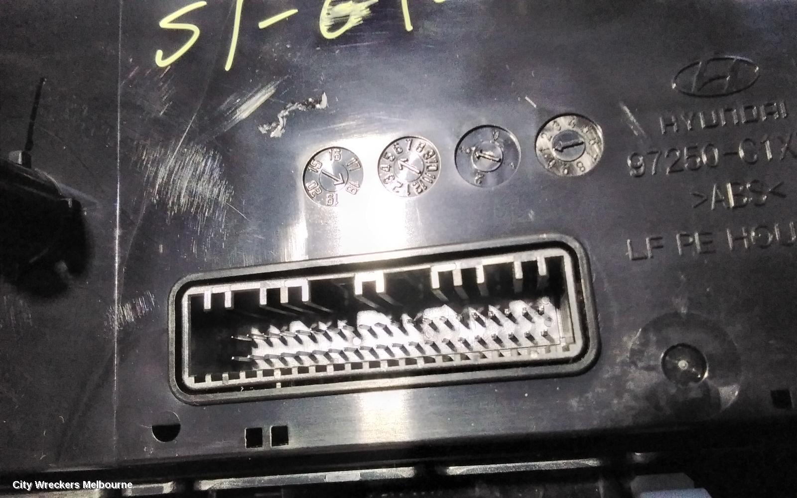 HYUNDAI SONATA HEATER/AC CONTROLS, CLIMATE CONTROL TYPE, LF, 08/2017 - 01/2020