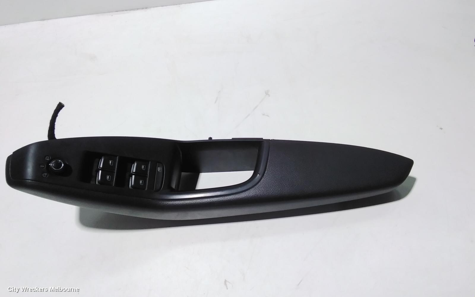 AUDI Q5 PWR DR WIND SWITCH, RH FRONT (MASTER SWITCH), 8R, 03/2009 - 06/2012