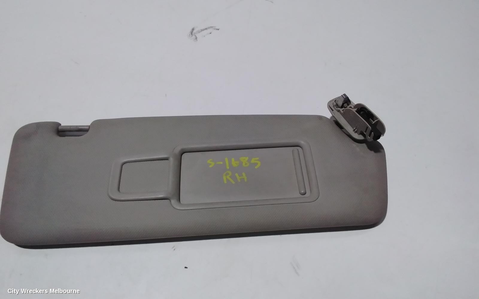 AUDI Q5 SUNVISOR, 8R, RH SIDE, 03/2009 - 01/2017