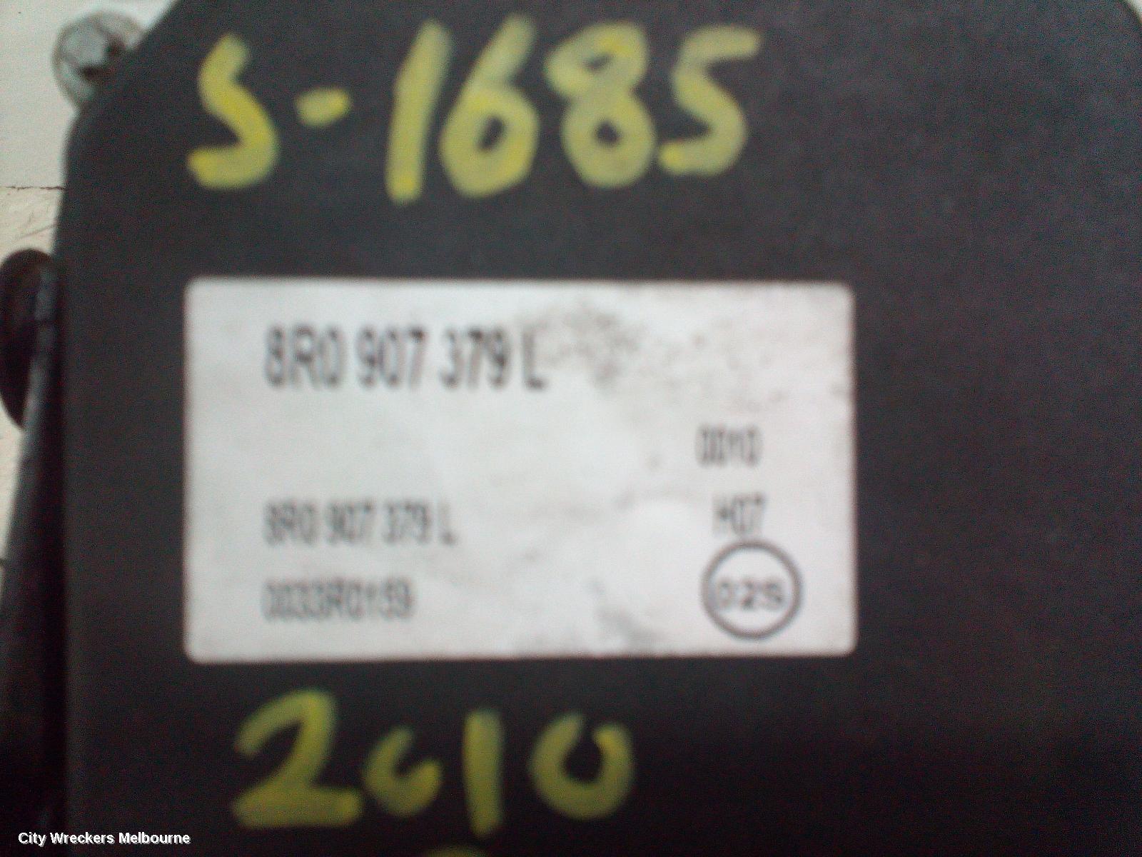 AUDI Q5 ABS PUMP/MODULATOR, 8R, P/N 8R0907379G, 03/2009 - 01/2017
