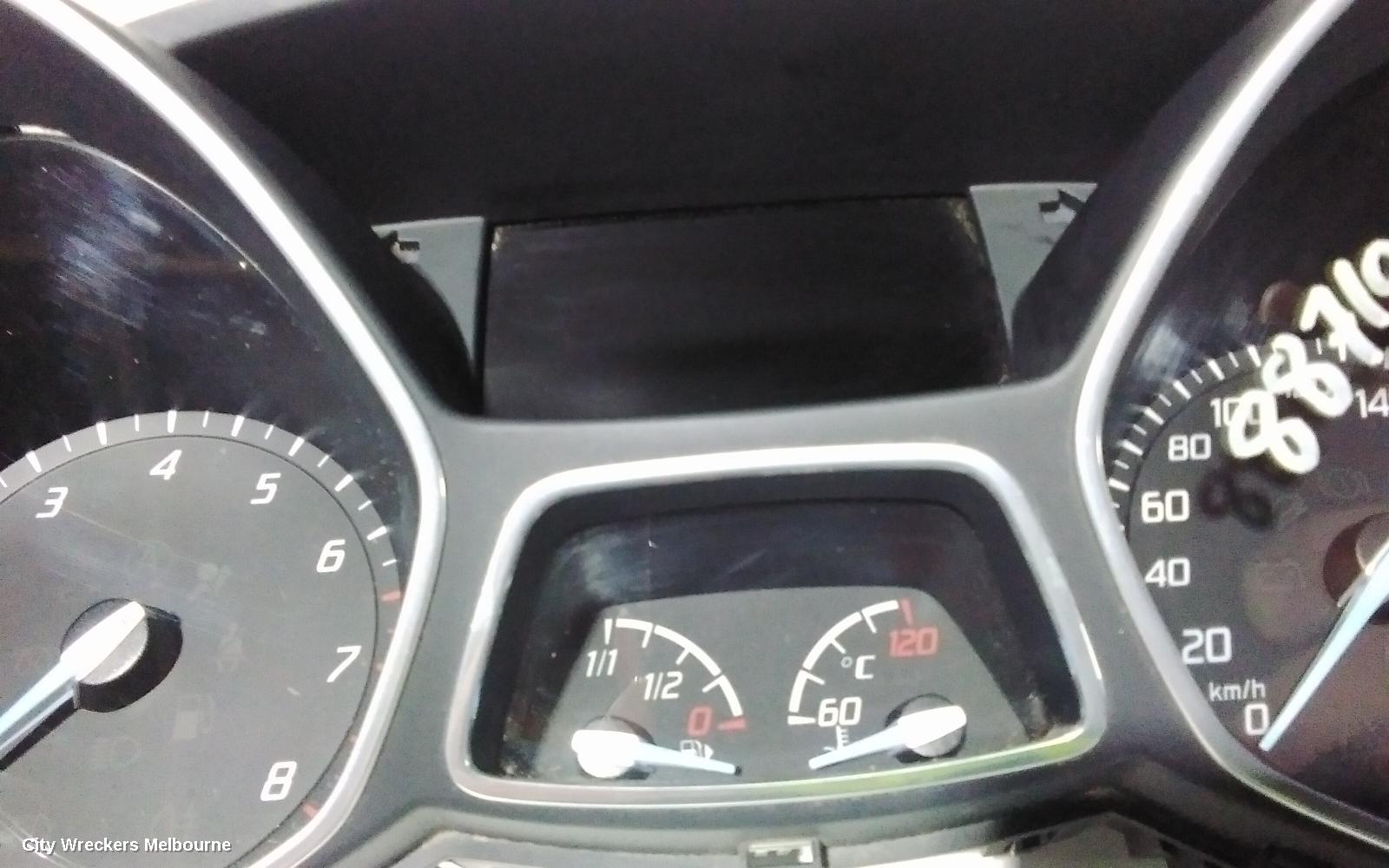 FORD FOCUS INSTRUMENT CLUSTER, INSTRUMENT CLUSTER, DIESEL, MANUAL, LW, 05/2011 - 08/2015