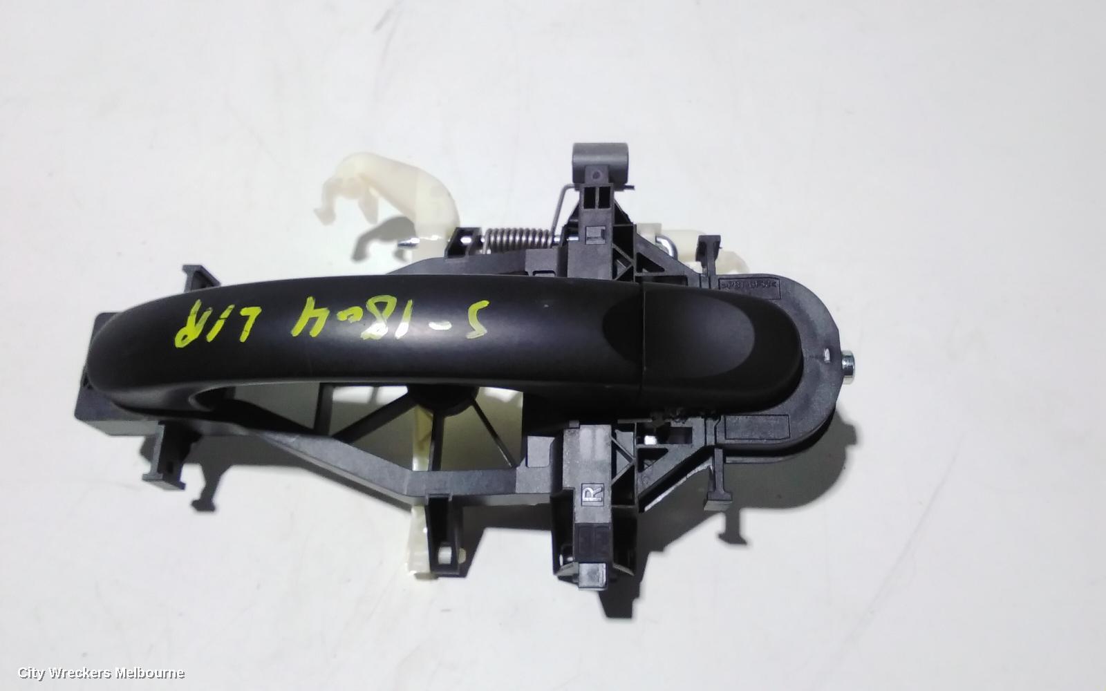 VOLKSWAGEN CADDY DOOR HANDLE, 2KN, 12/2015 - 02/2021