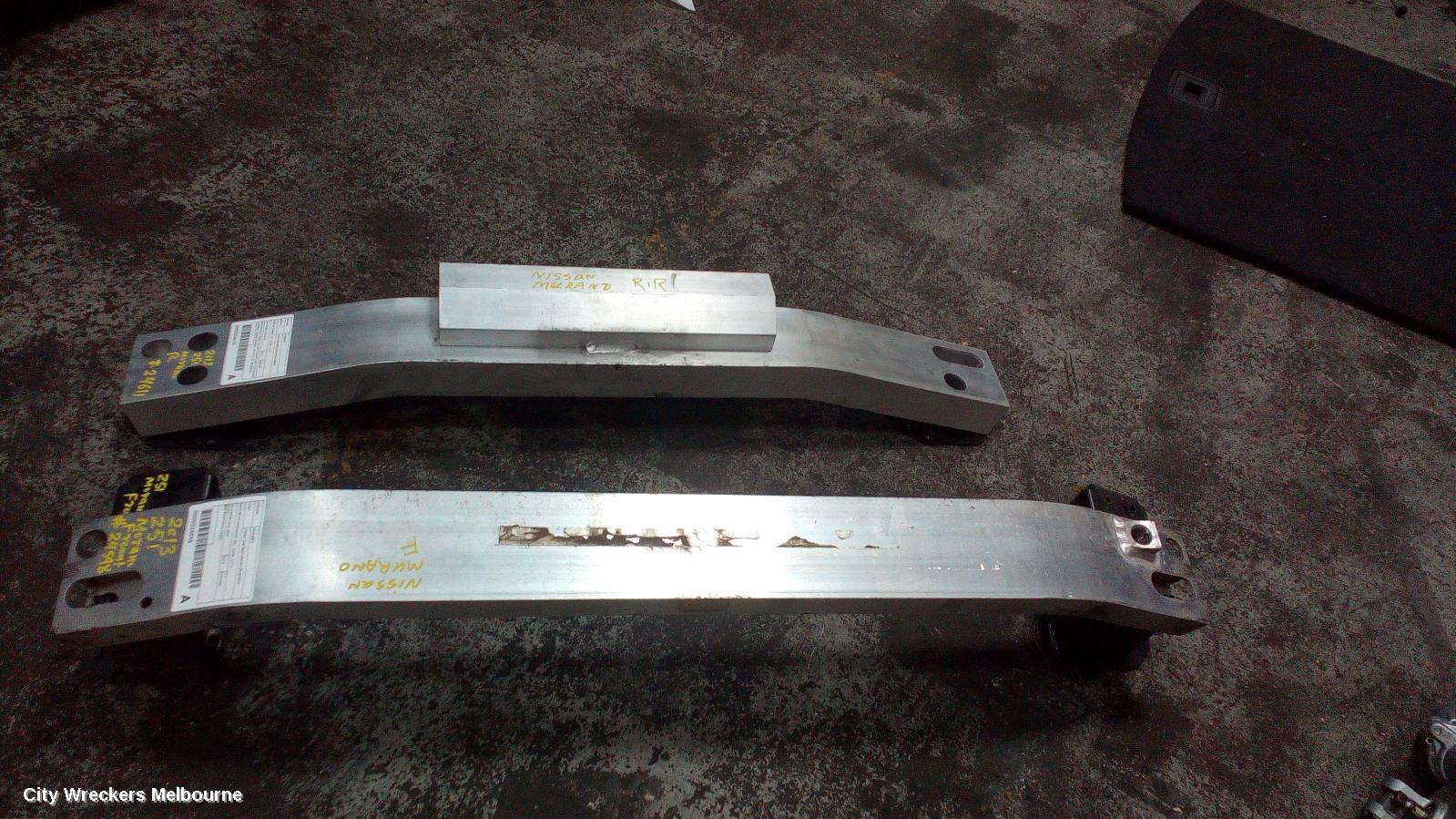 NISSAN MURANO F/BAR REINFORC/BRACK, MAIN REINFORCEMENT, Z51, 12/2008 - 12/2014