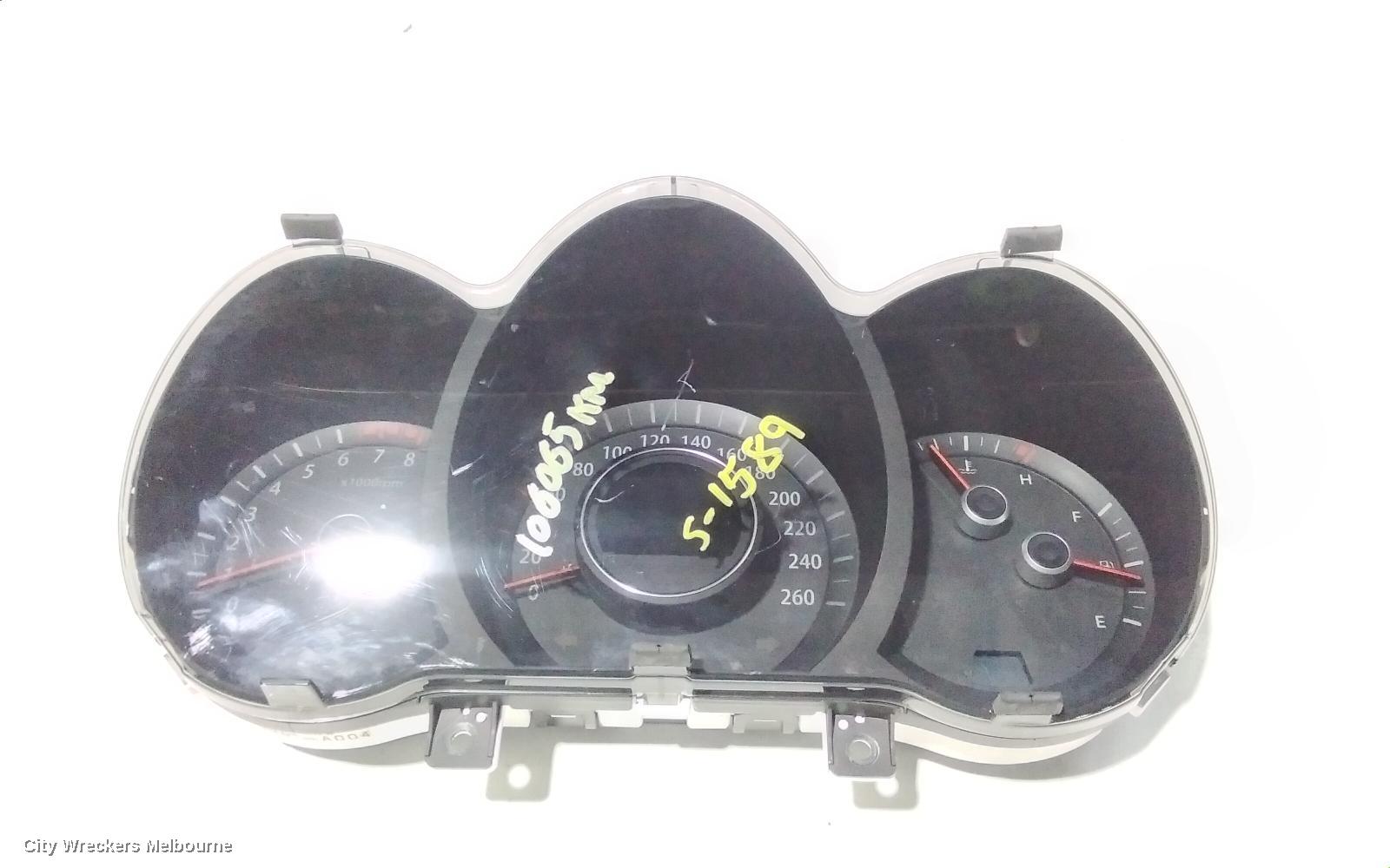 KIA OPTIMA INSTRUMENT CLUSTER, TF, SI/SLI, 01/2011 - 10/2015