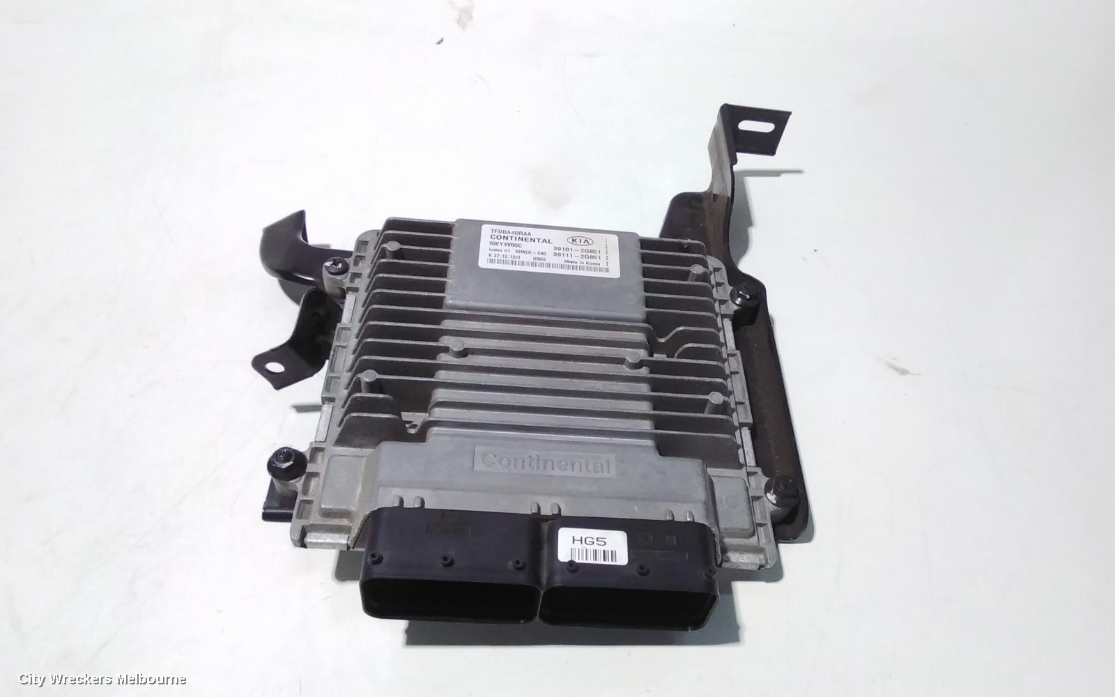 KIA OPTIMA ECU, ENGINE ECU, 2.4, G4KJ, PETROL, ECU ONLY, TF, 01/2011 - 10/2015