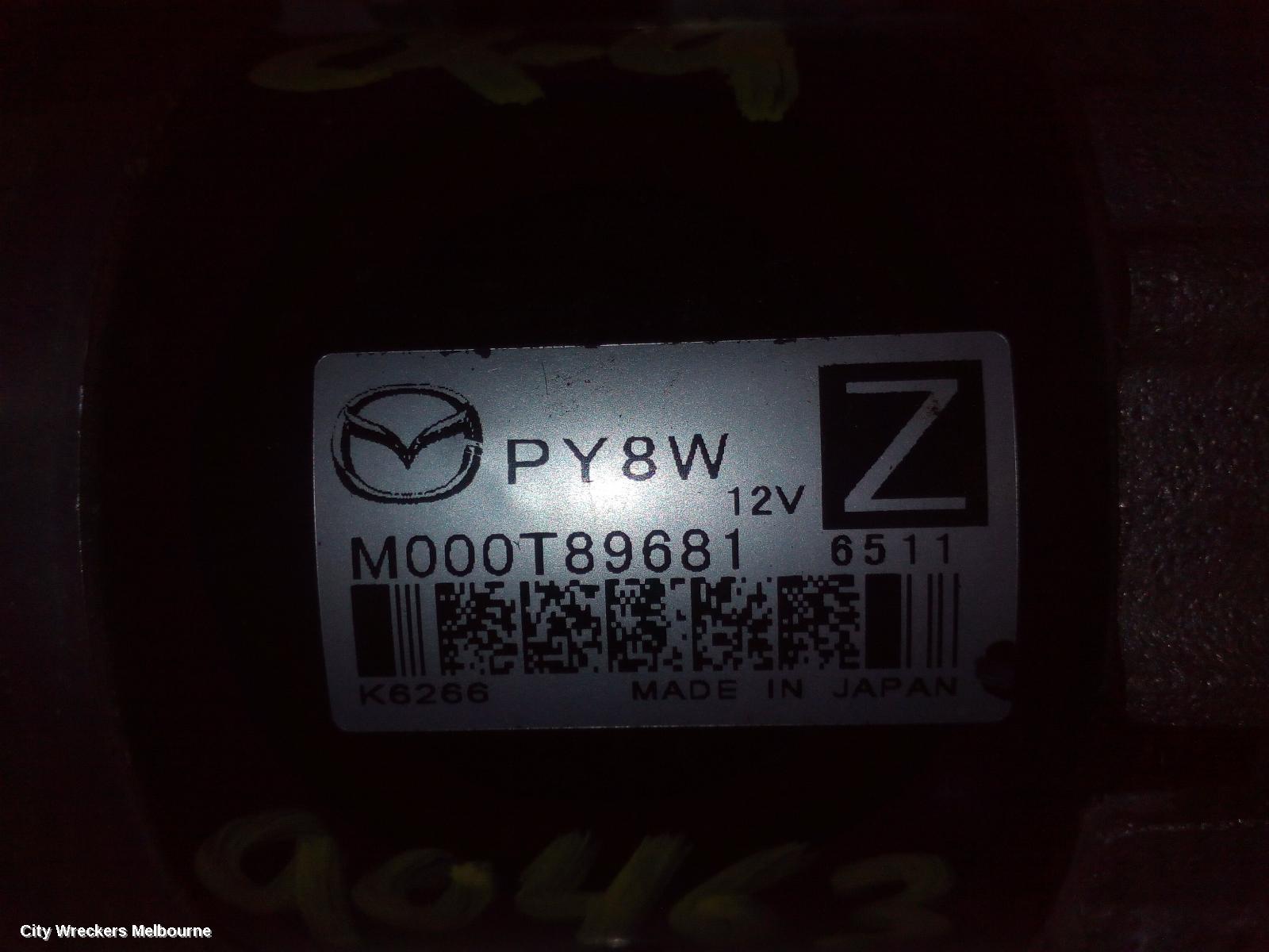 MAZDA CX9 STARTER, PETROL, 2.5, TURBO, TC, 07/2016 ONWARDS