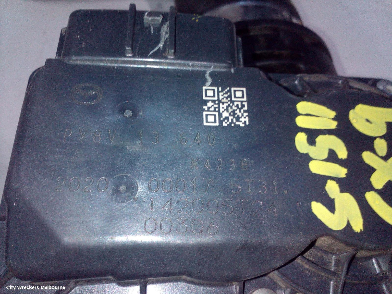 MAZDA CX9 THROTTLE BODY, 2.5, PETROL, TURBO, TC, 07/2016 ONWARDS