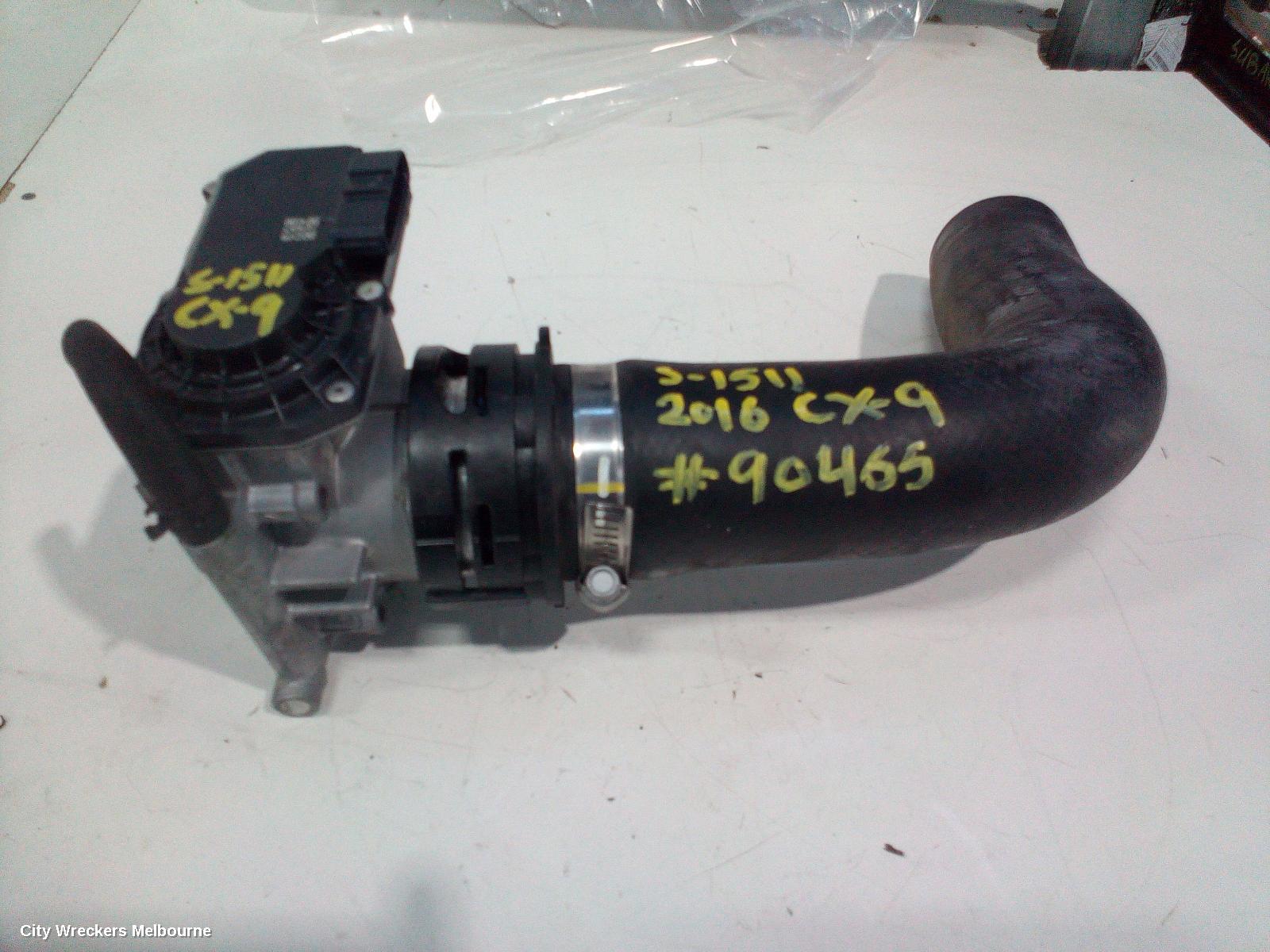 MAZDA CX9 THROTTLE BODY, 2.5, PETROL, TURBO, TC, 07/2016 ONWARDS