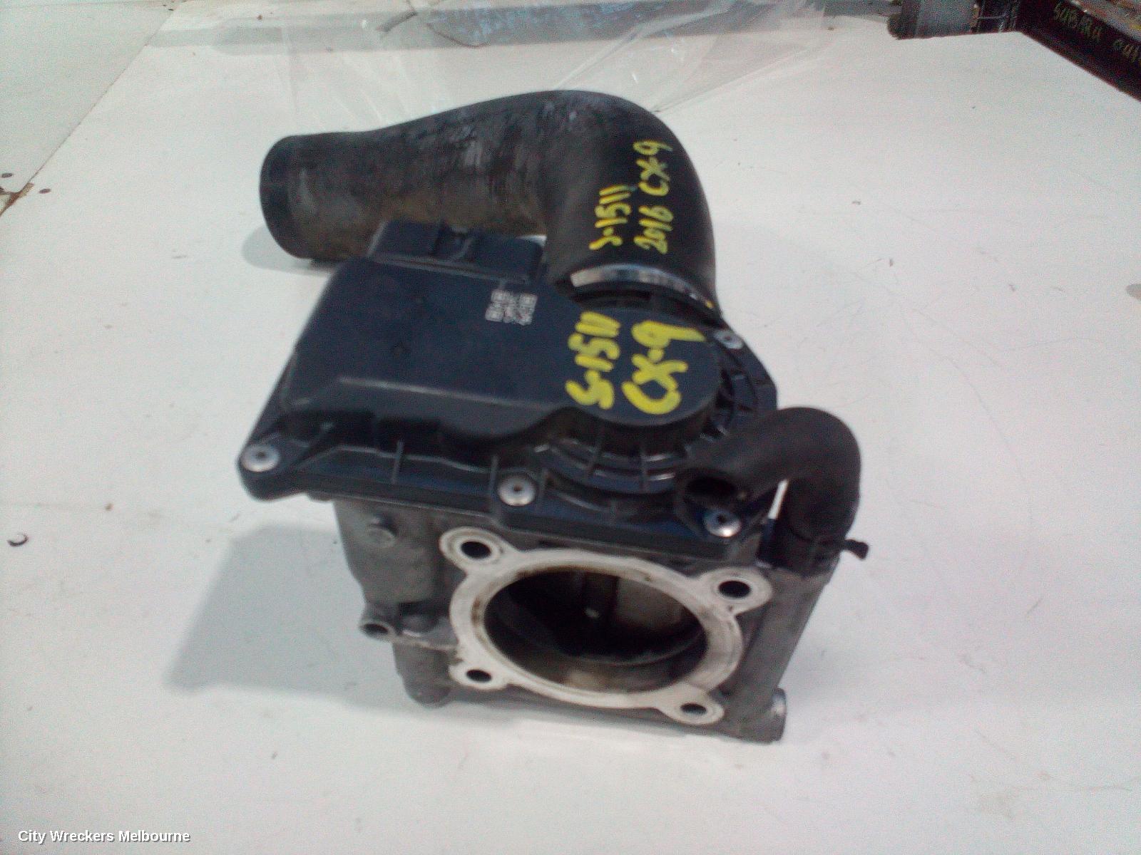 MAZDA CX9 THROTTLE BODY, 2.5, PETROL, TURBO, TC, 07/2016 ONWARDS