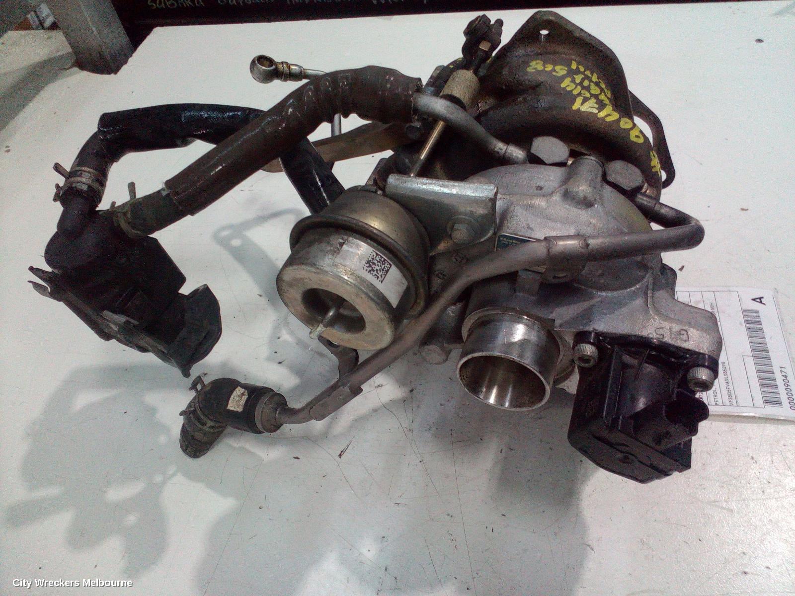 PEUGEOT 508 TURBO SUPERCHARGER, PETROL, 1.6, VIN VF38*5FV, 07/2011 - 02/2015