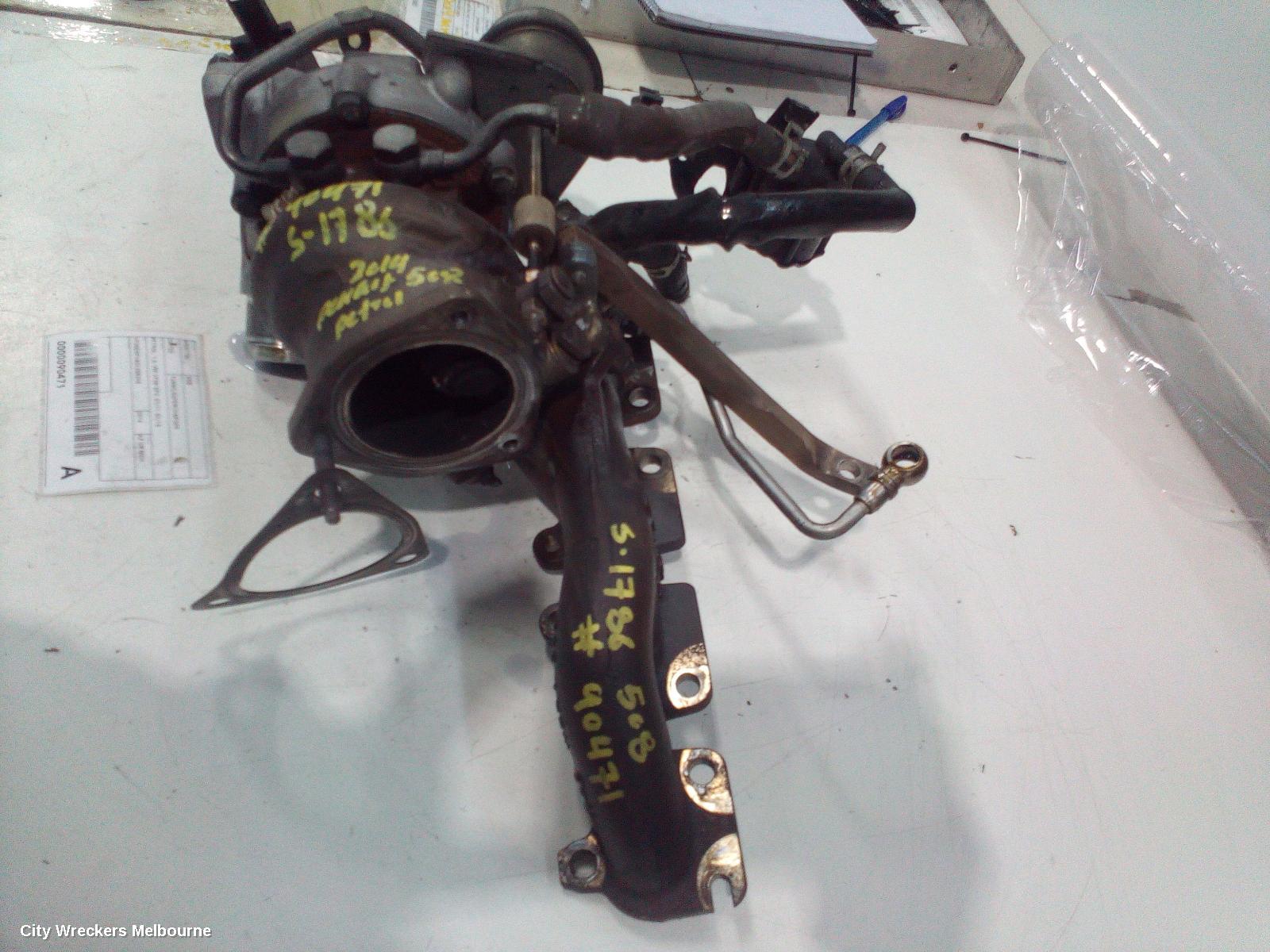 PEUGEOT 508 TURBO SUPERCHARGER, PETROL, 1.6, VIN VF38*5FV, 07/2011 - 02/2015