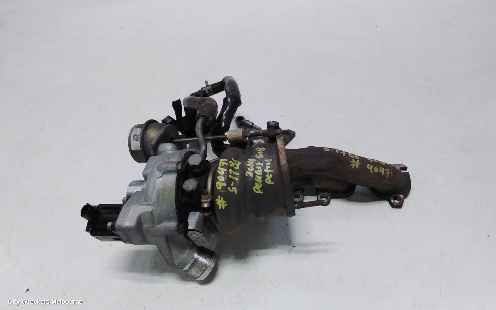 PEUGEOT 508 TURBO SUPERCHARGER, PETROL, 1.6, VIN VF38*5FV, 07/2011 - 02/2015
