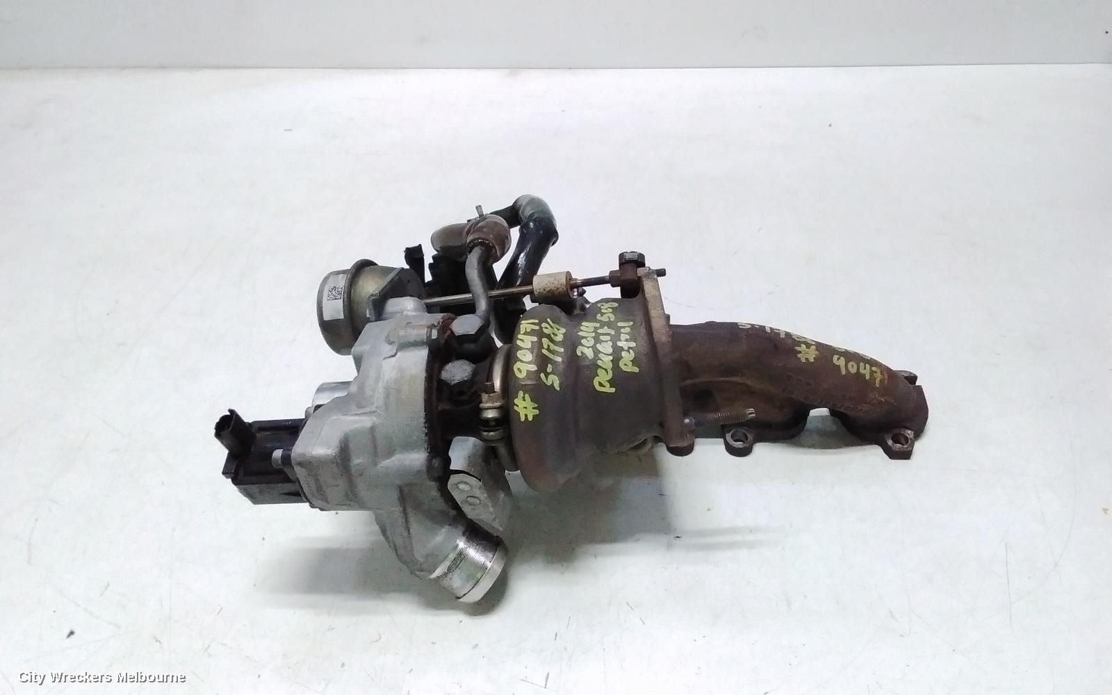 PEUGEOT 508 TURBO SUPERCHARGER, PETROL, 1.6, VIN VF38*5FV, 07/2011 - 02/2015