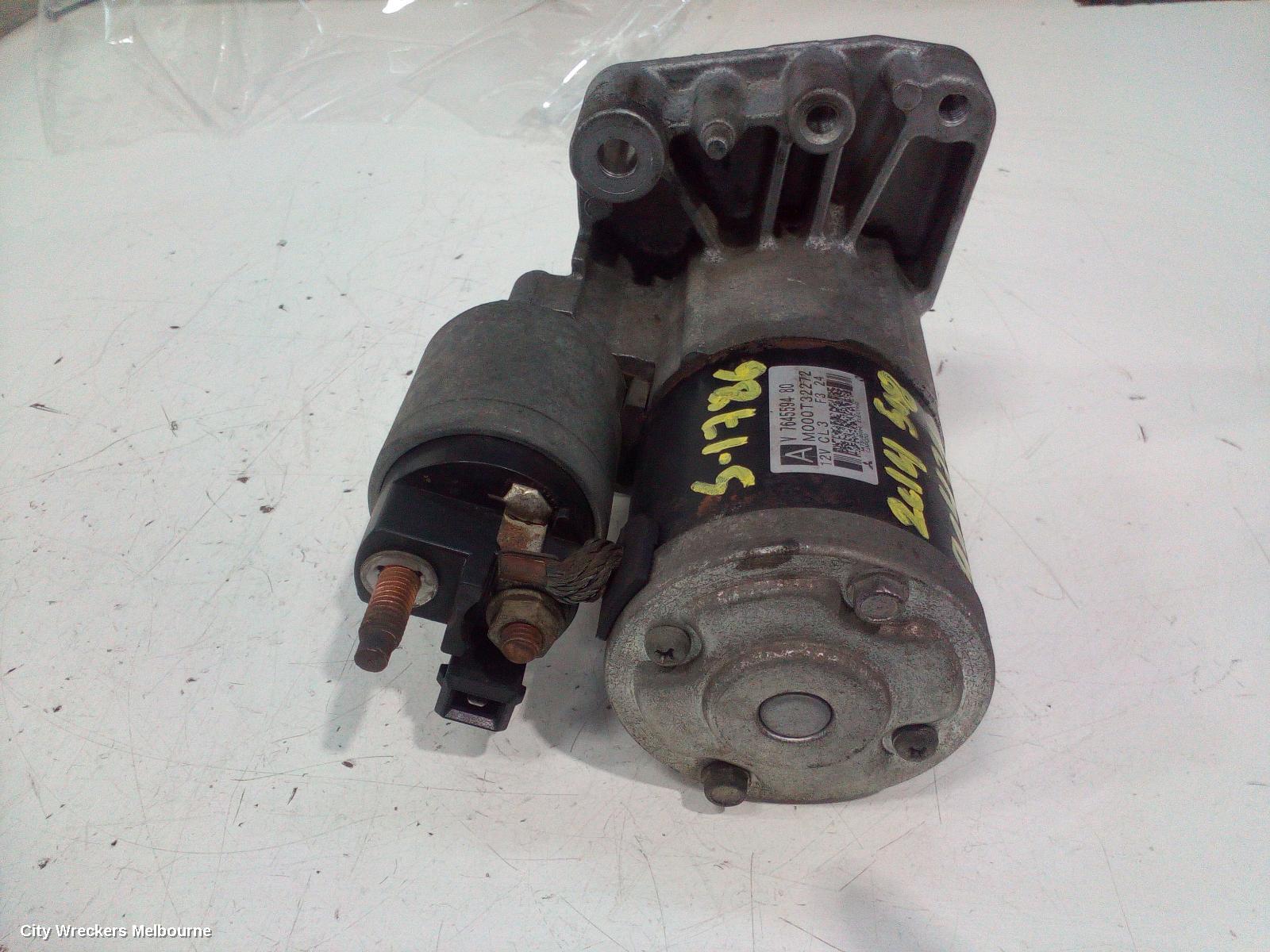 PEUGEOT 508 STARTER, PETROL, 1.6, VIN VF38*5FV, 07/2011 - 02/2015