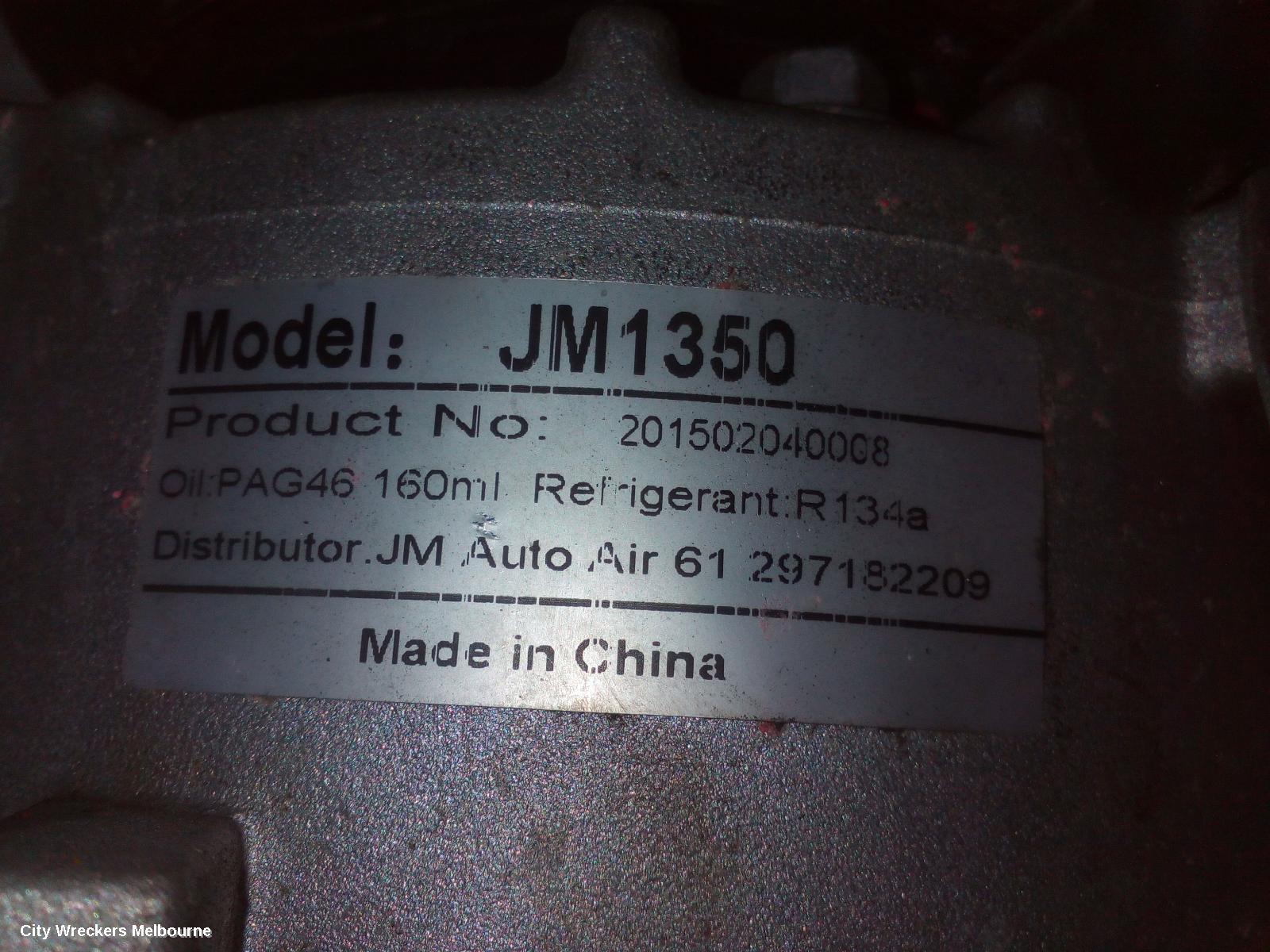 PEUGEOT 508 A/C COMPRESSOR, 1.6, PETROL, VIN VF38*5FV, SANDEN SD6C12 1367F, 07/2011 - 02/2015