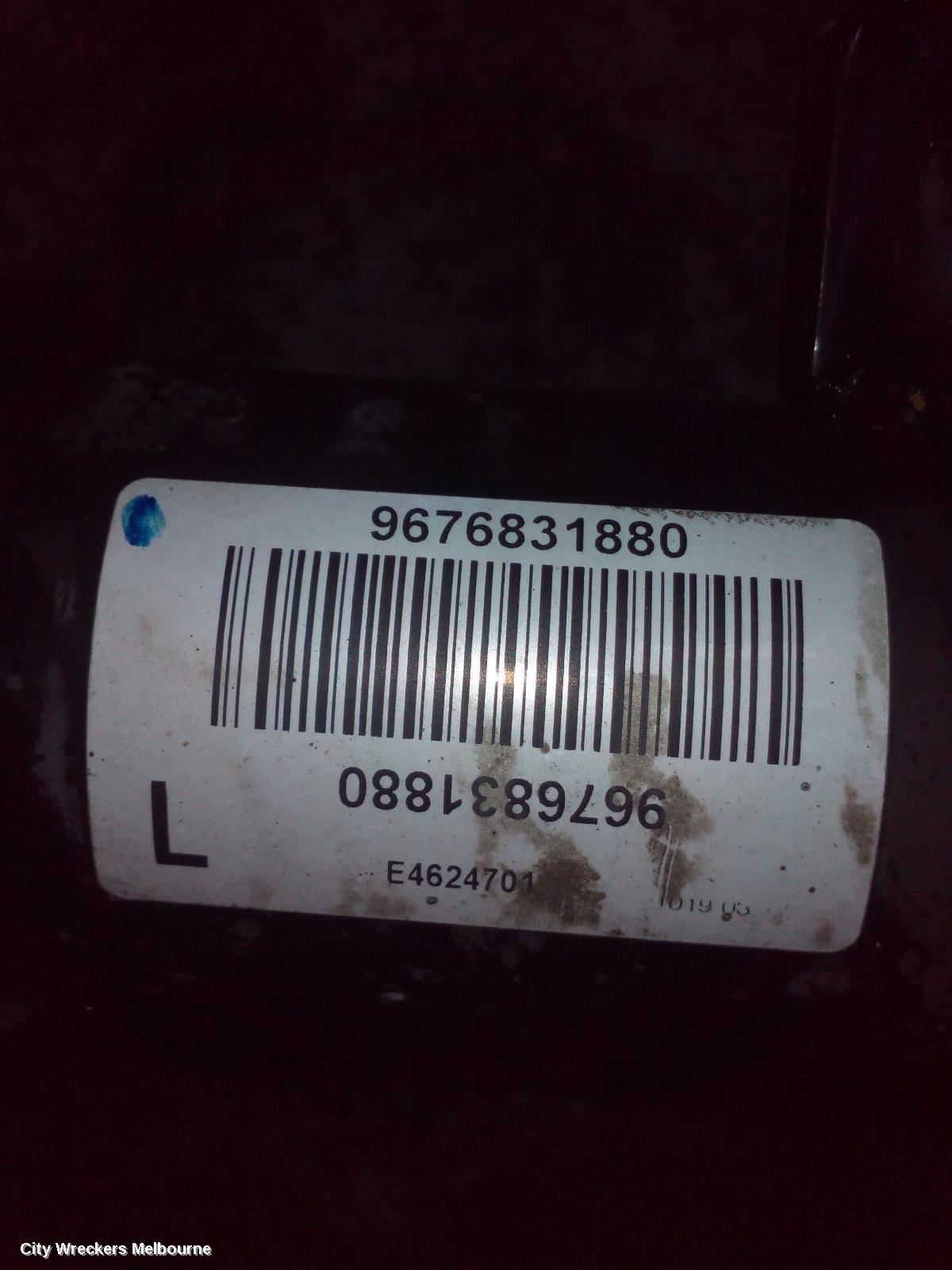 PEUGEOT 508 LEFT FRONT STRUT, 07/2011 - 12/2017