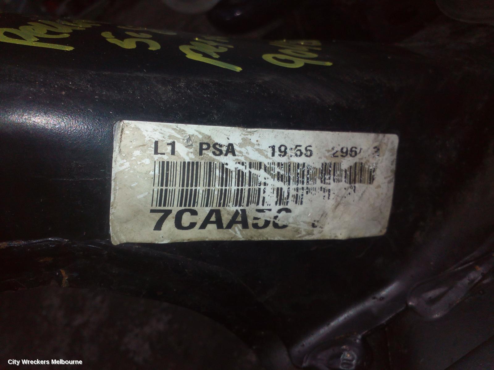 PEUGEOT 508 FRT XMEMBER/CRADLE, 07/2011 - 12/2017