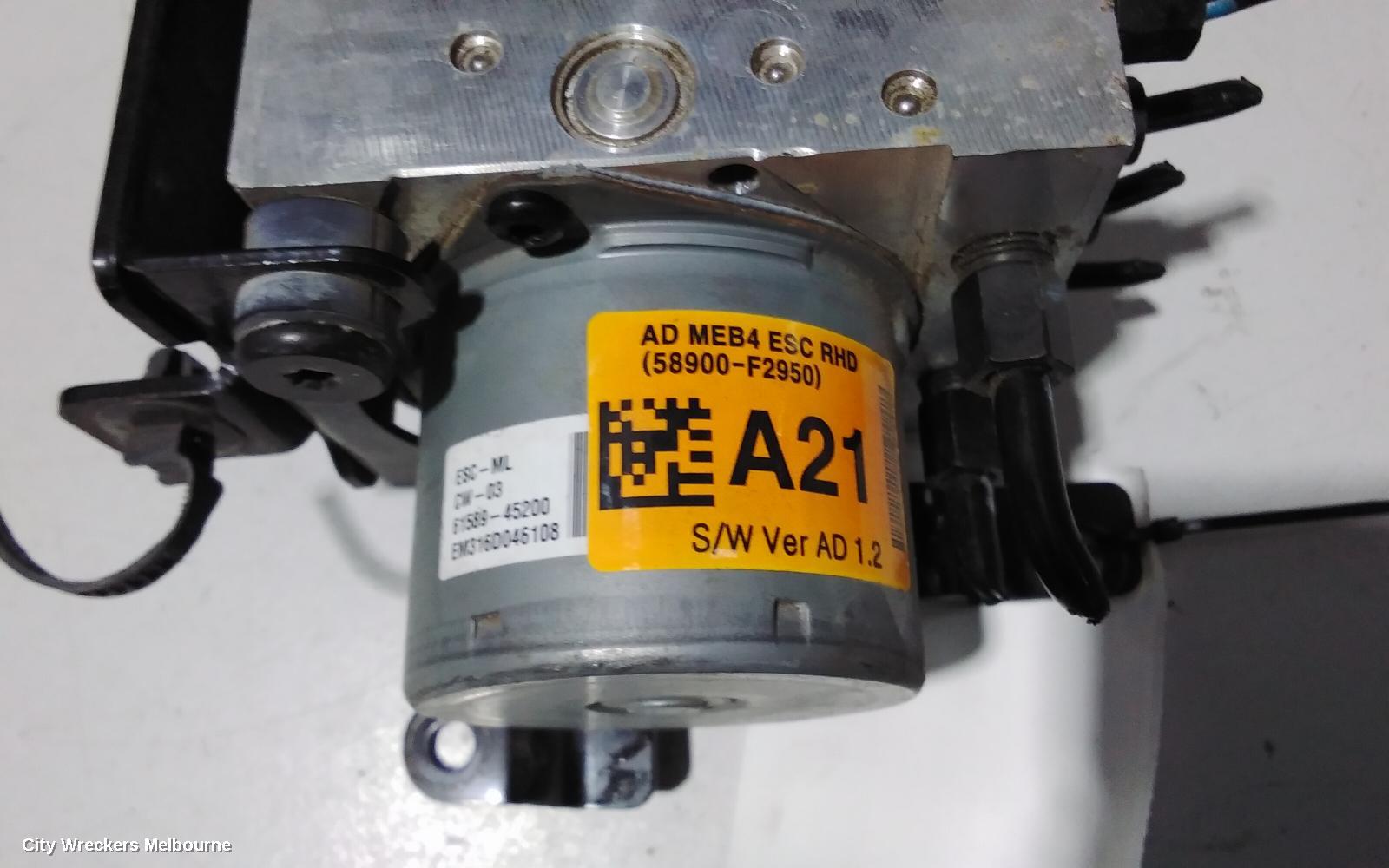 HYUNDAI ELANTRA ABS PUMP/MODULATOR, AD, 12/2015 - 12/2020