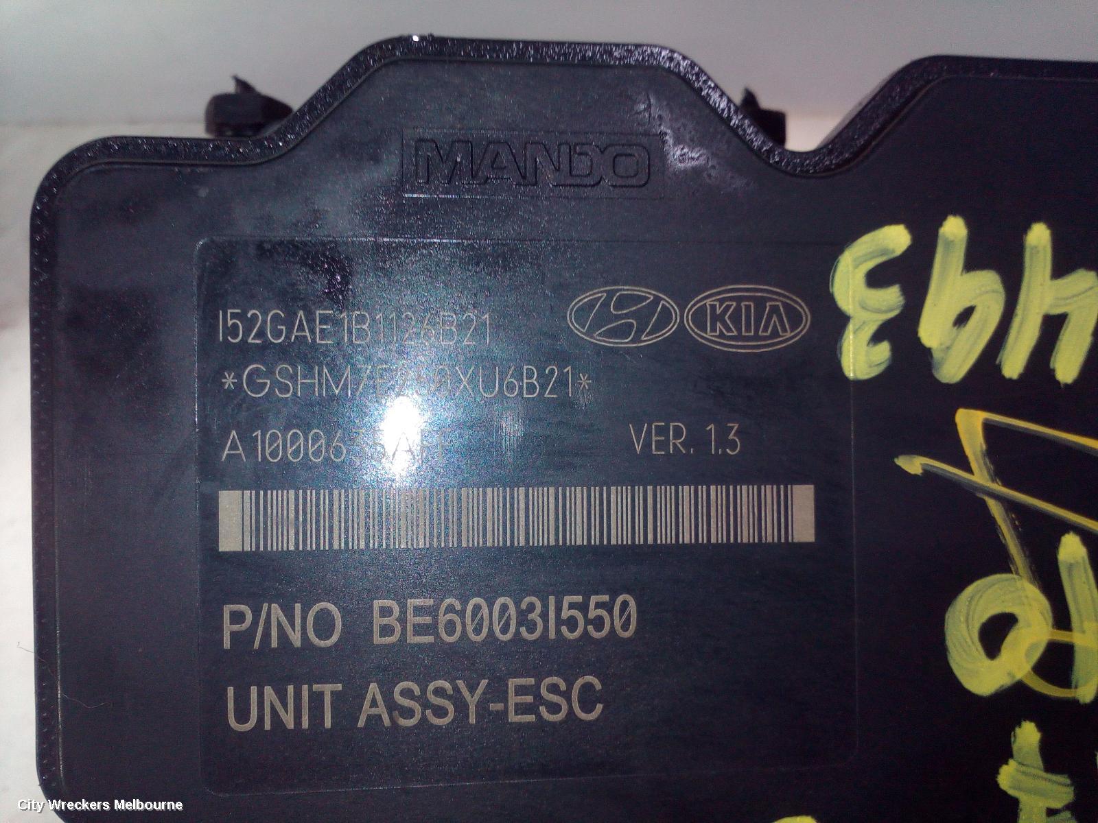 HYUNDAI I40 ABS PUMP/MODULATOR, VF, 06/2015 - 12/2019